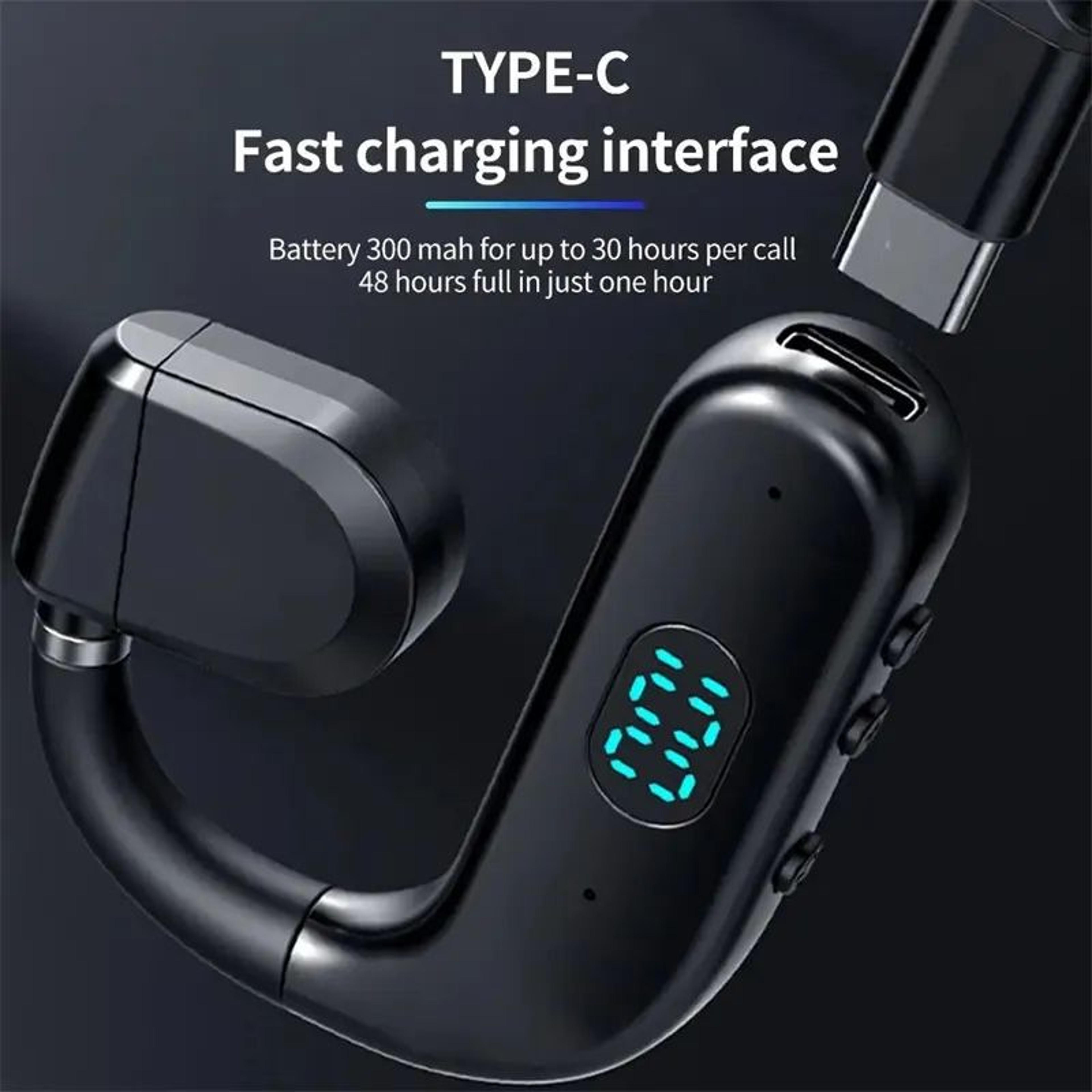 Wireless Bluetooth Bone Conduction Headphones With Microphone And OpenEar Design 5