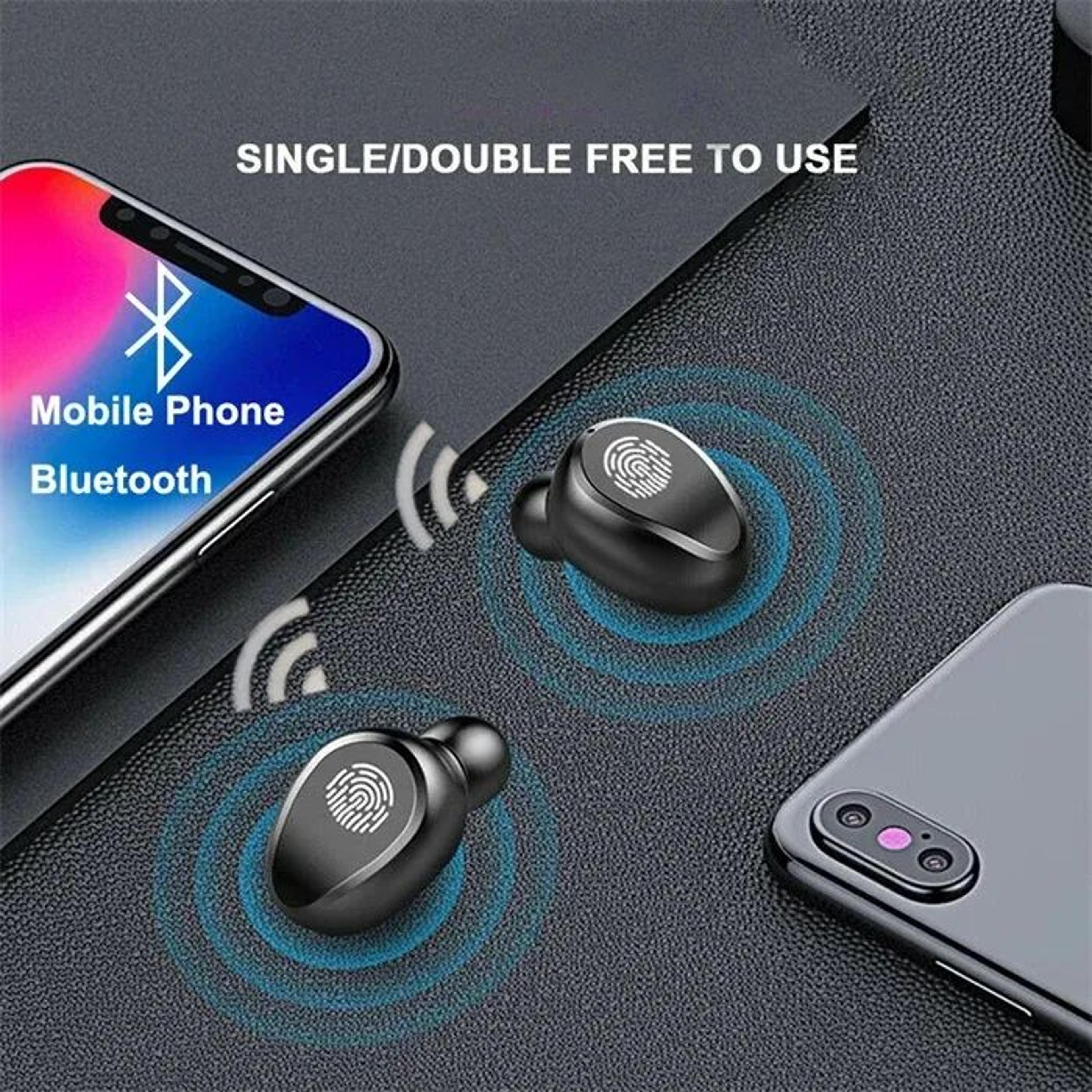 Wireless Bluetooth Earbuds With Charging Case And 9D Stereo Sound 2