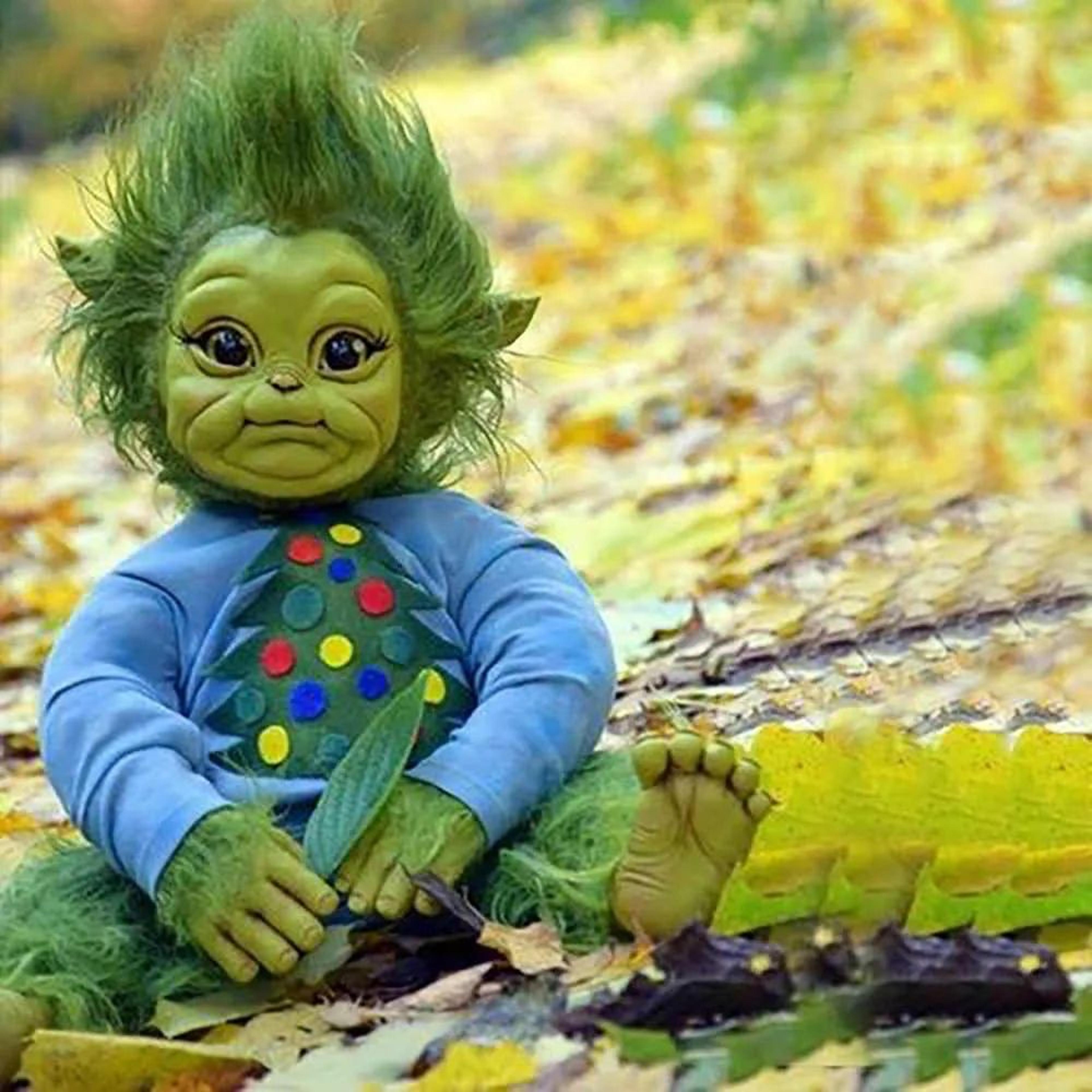 Christmas Reborn Baby Doll Toy Soft Stuffed Cartoon Holiday Decoration 1