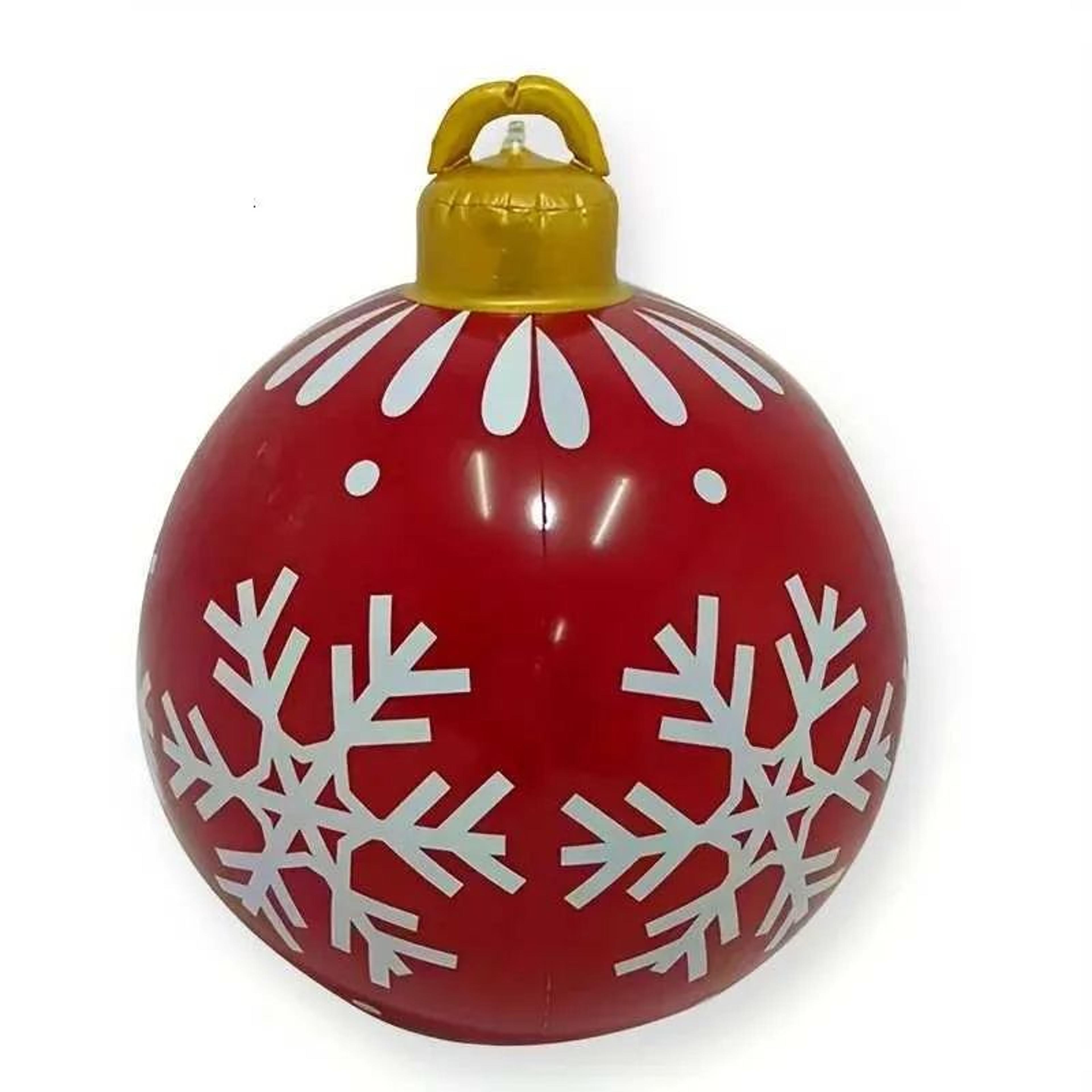 outdoor christmas inflatable ball ornament pvc decoration without lights