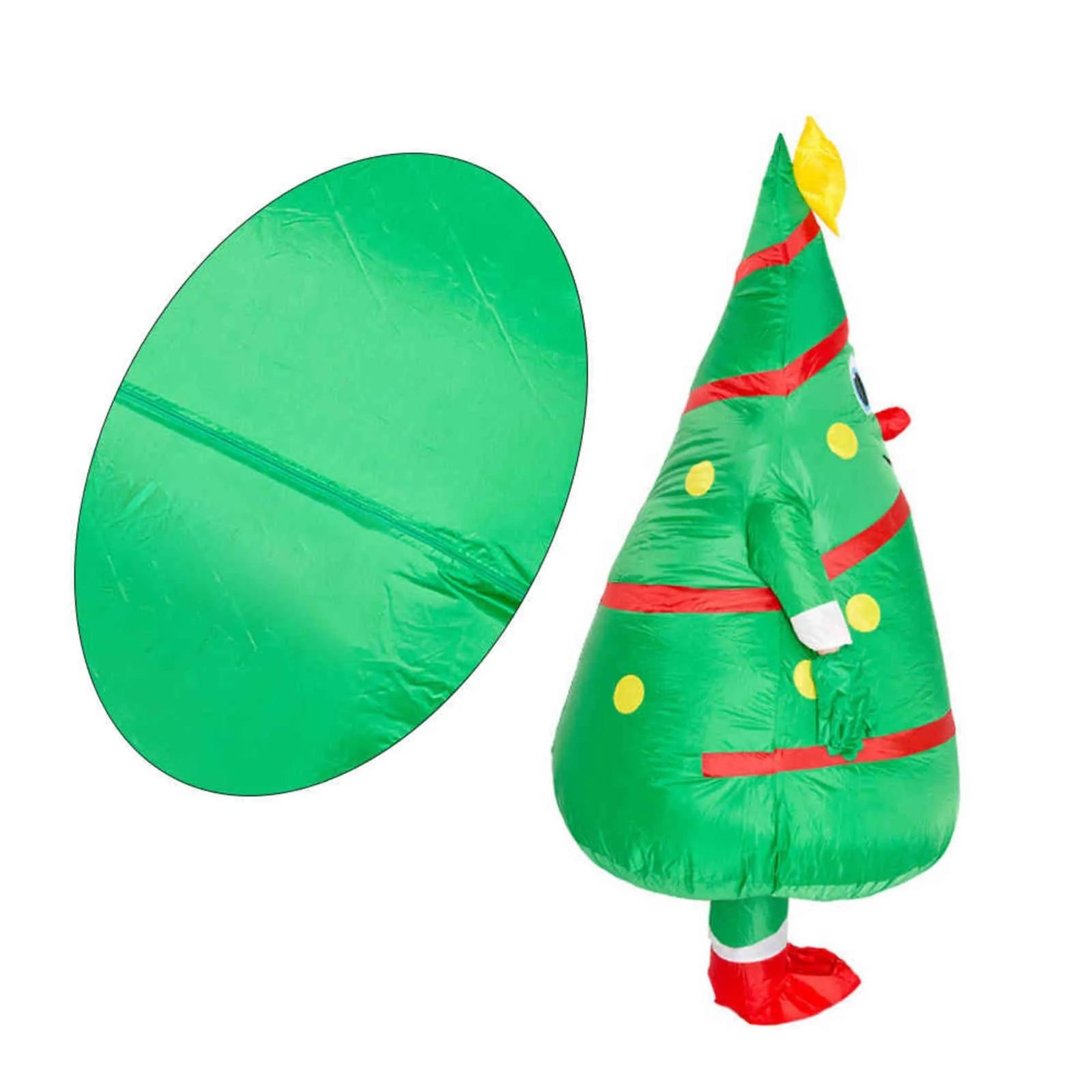 Inflatable Santa Claus Costume For Adults Funny Christmas Party Outfit 3