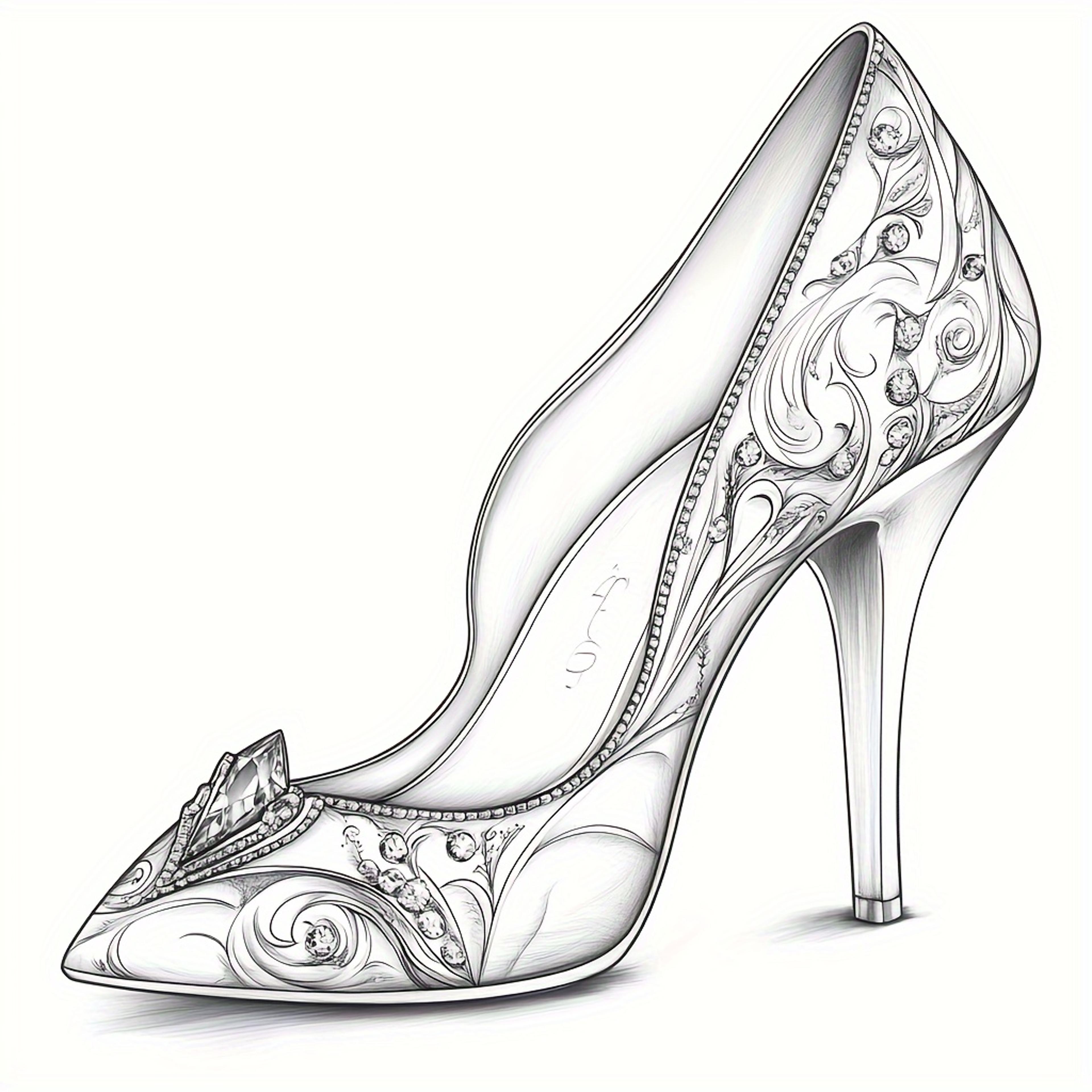 Dreamy High Heels Coloring Book For Adults Stress Reduction Colouring Relaxation Art Therapy Valent 3