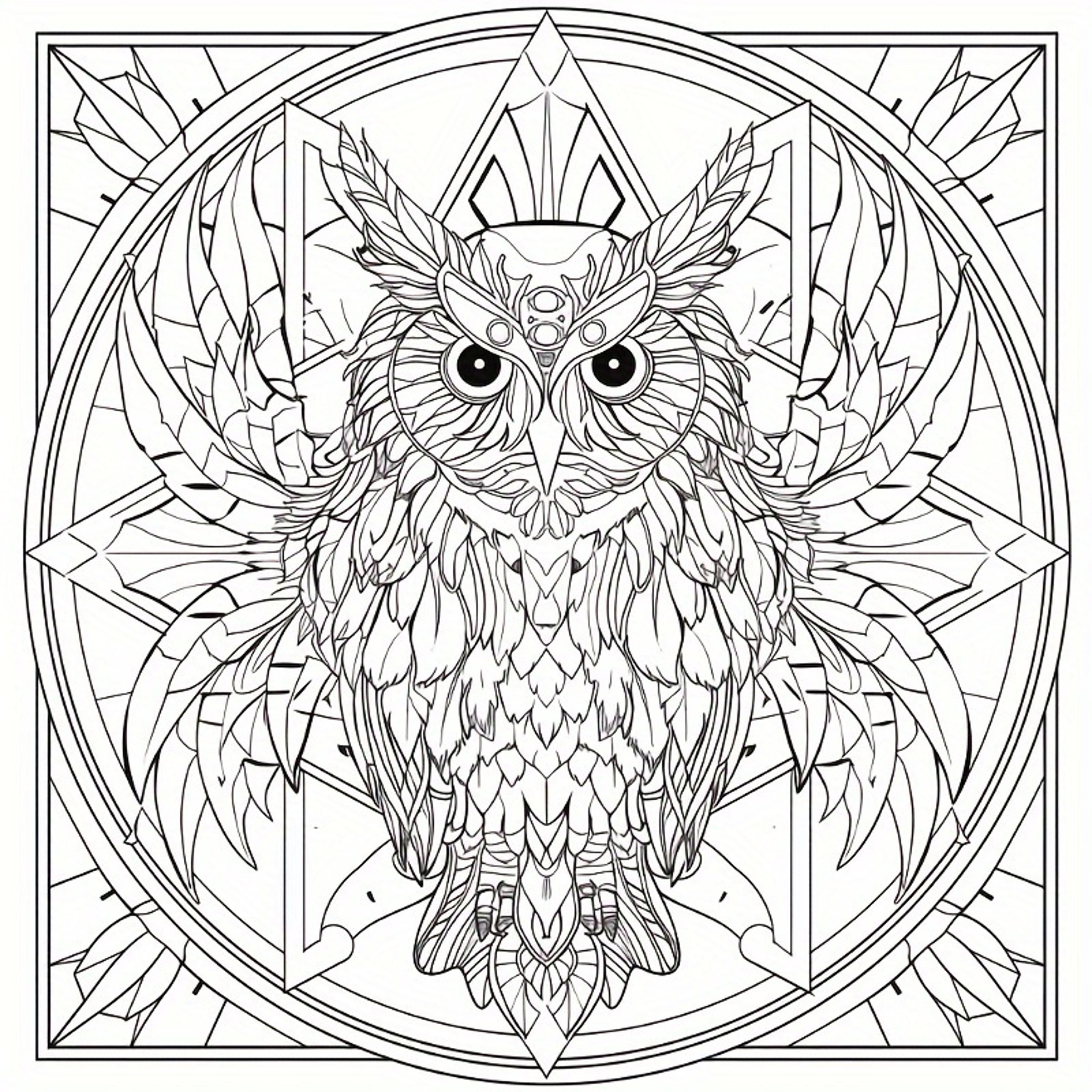 Adult Stress Relief Coloring Book Drawing Supplies Perfect For Gifting 2