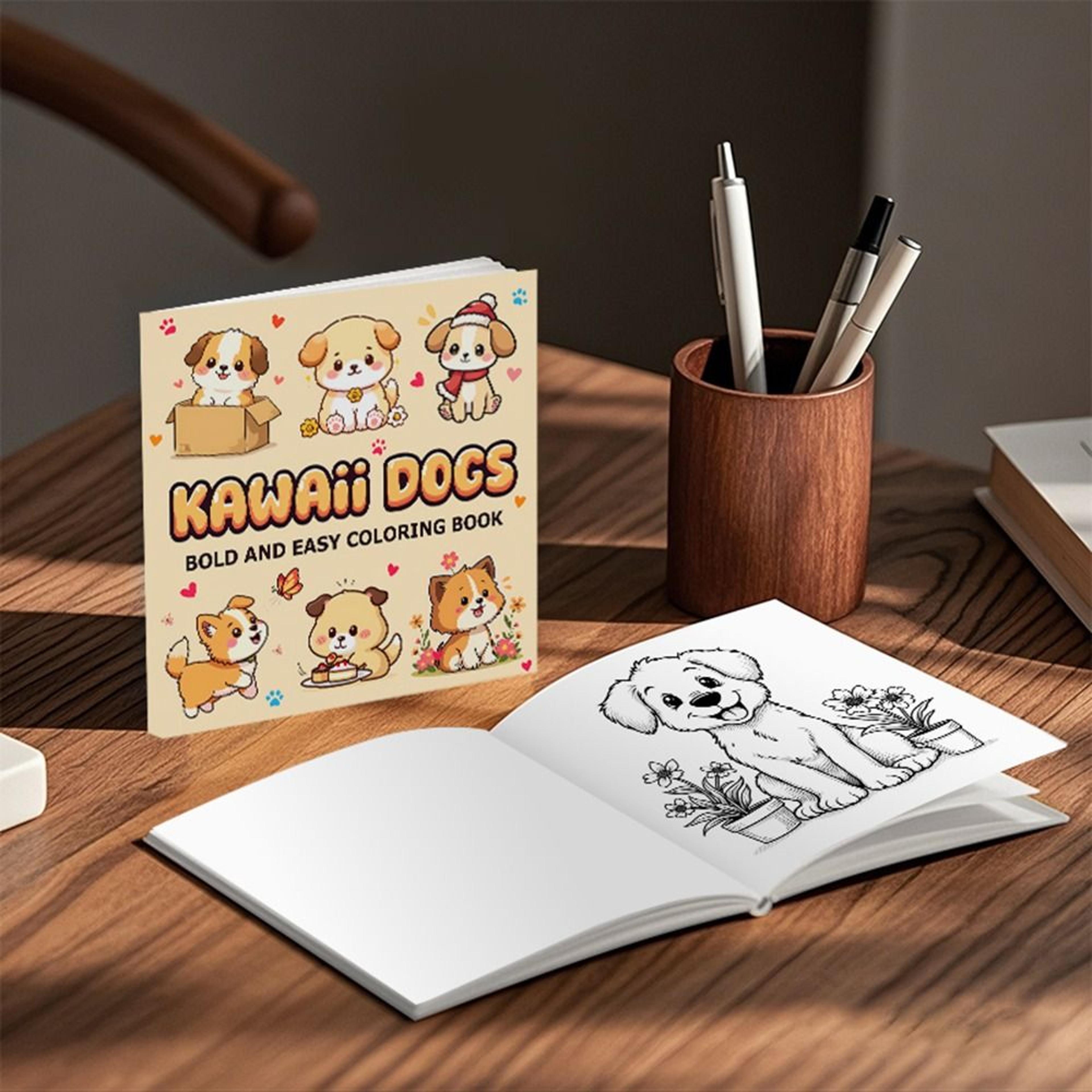 Stress Relief Coloring Book For Adults Funny Cartoon Doodles Educational Graffiti Painting Gift For 4