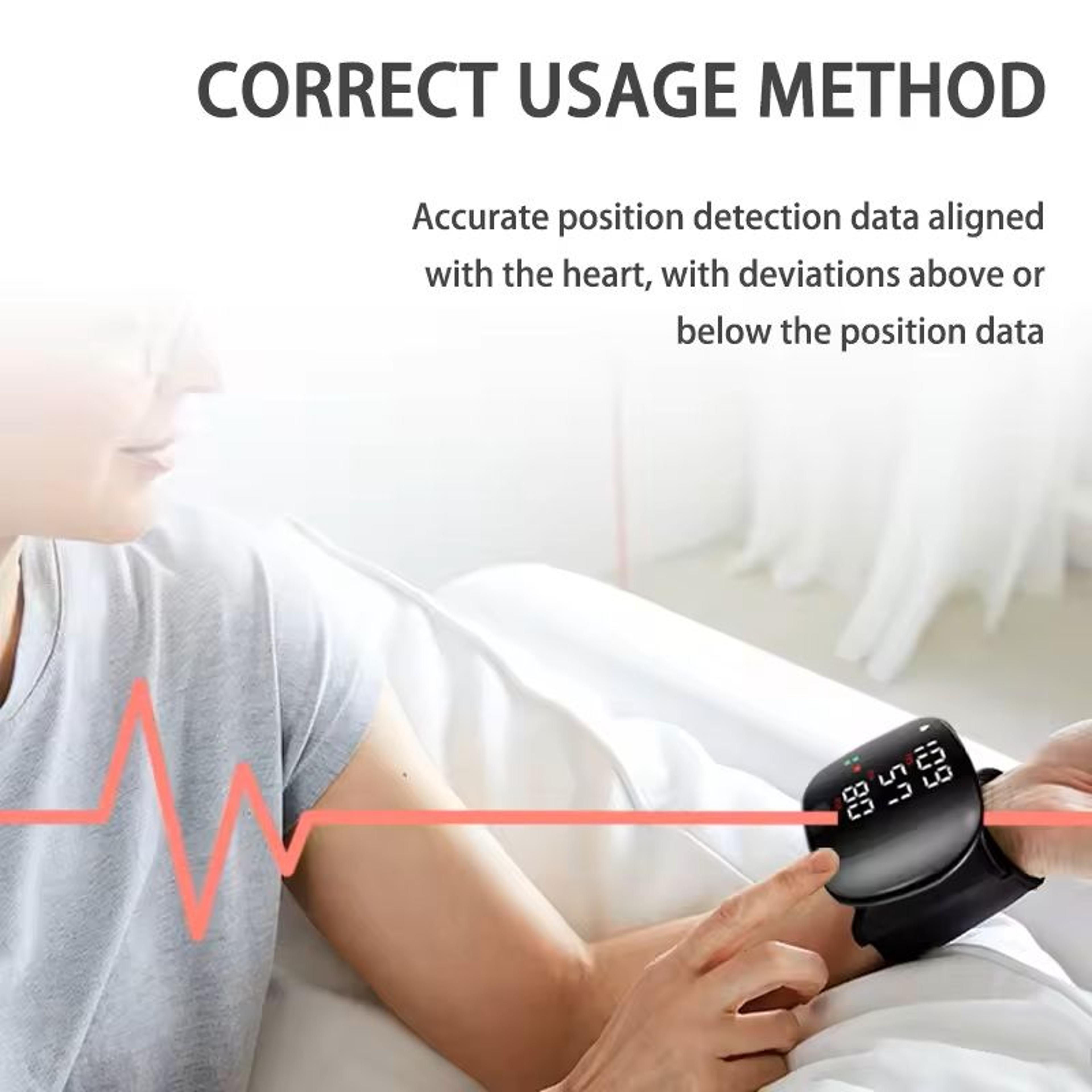 RechargePro Automatic VoiceEnabled Wrist Blood Pressure  Heart Rate Monitor 2