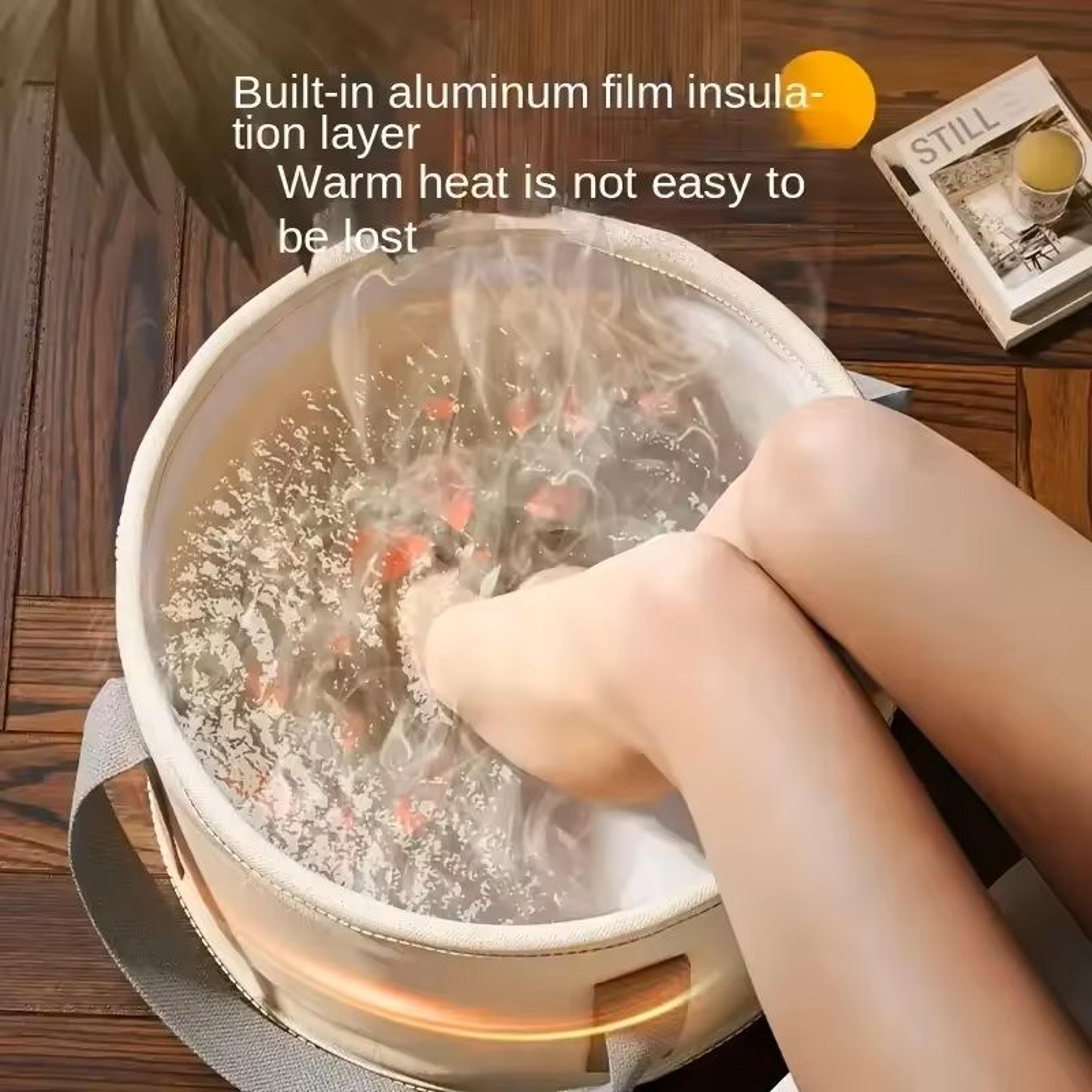Premium Foot Bath Spa Tub Heated Soak With Massage Function And Adjustable Temperature Control 14