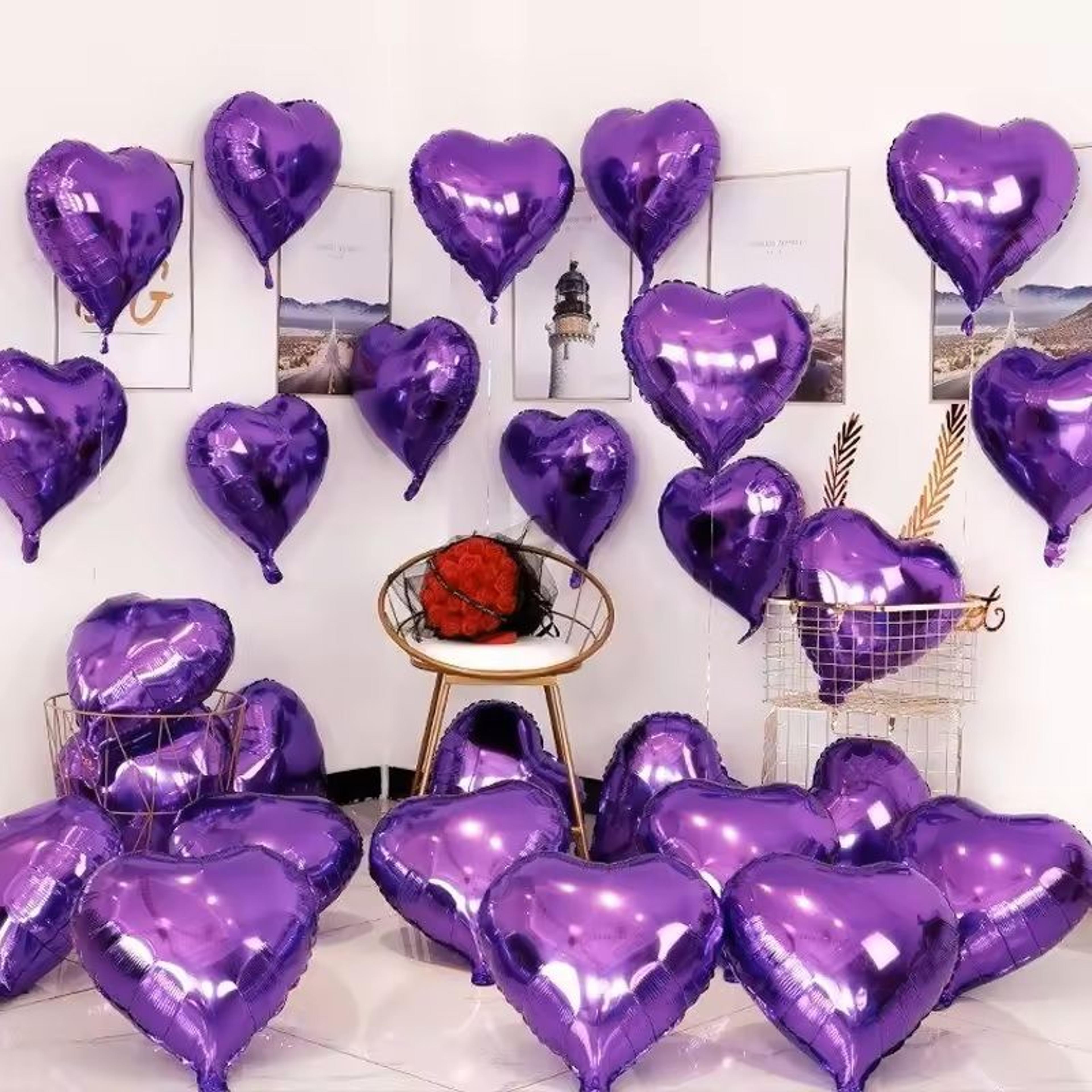 love balloons decoration set 10/50/100pcs diy wedding, proposal & birthday party balloons