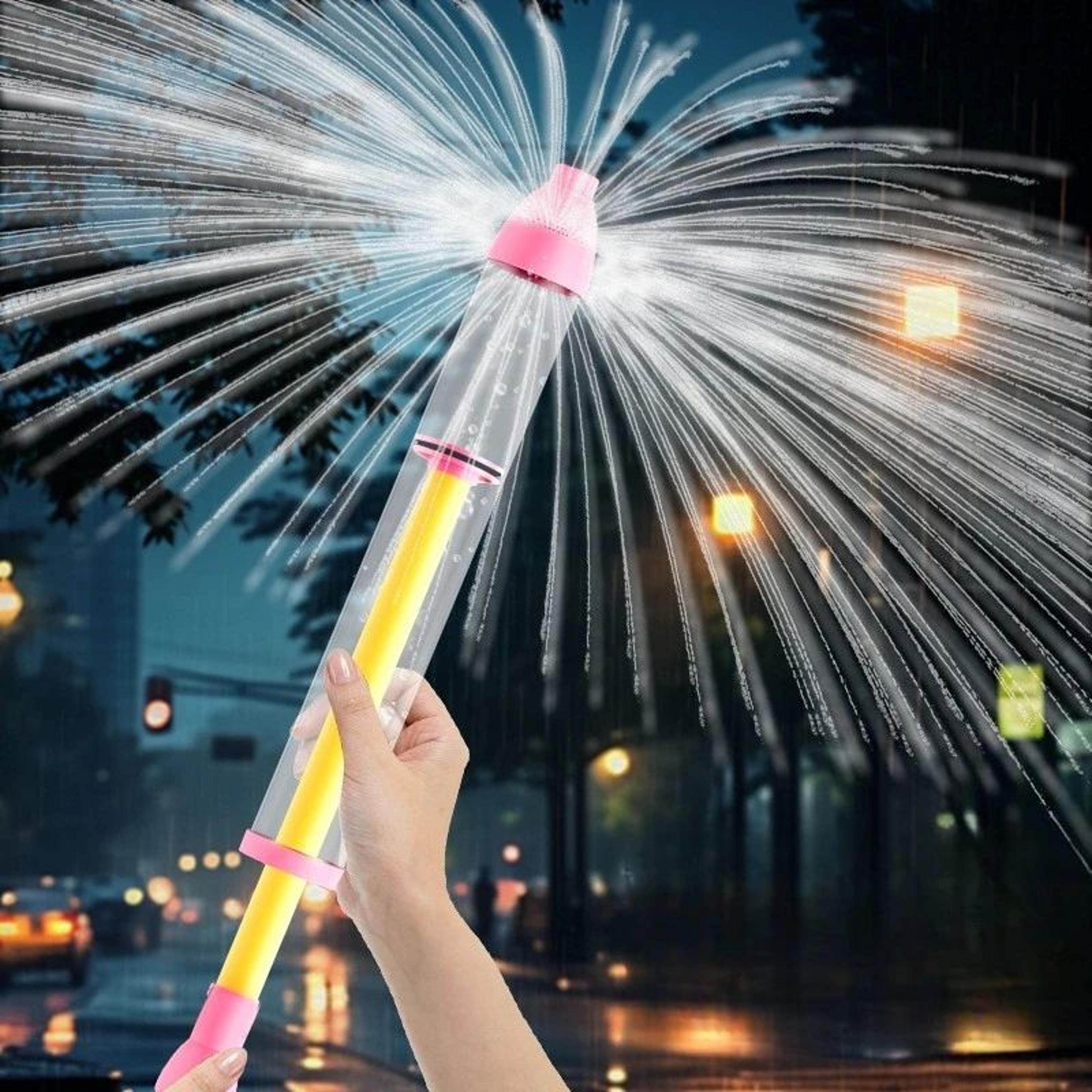 outdoor water fight toys for kids – water sprout jet pull-out summer play toy