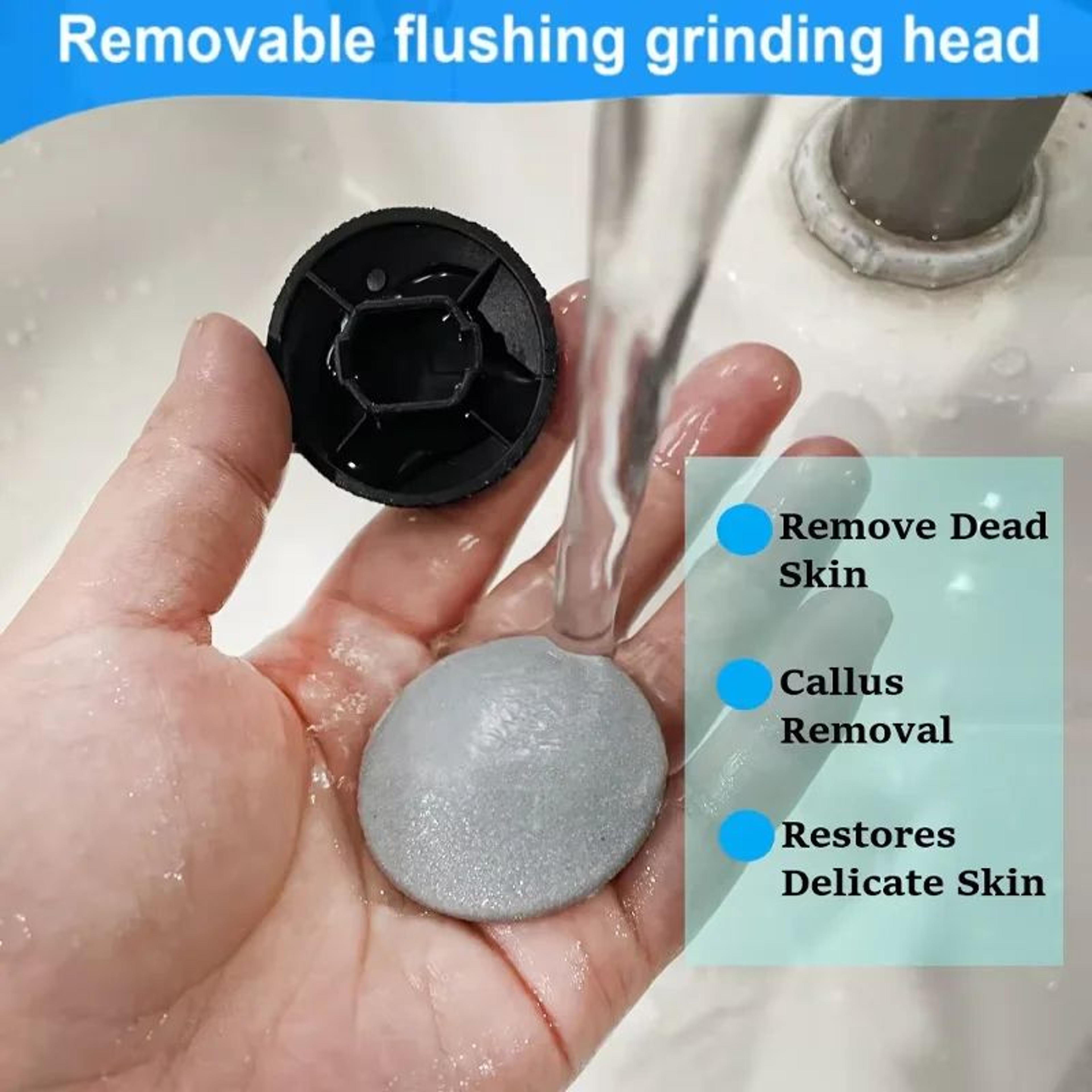 Rechargeable Electric Foot Grinder Callus Remover  Pedicure Foot File Exfoliator For Hard Skin Dry  5