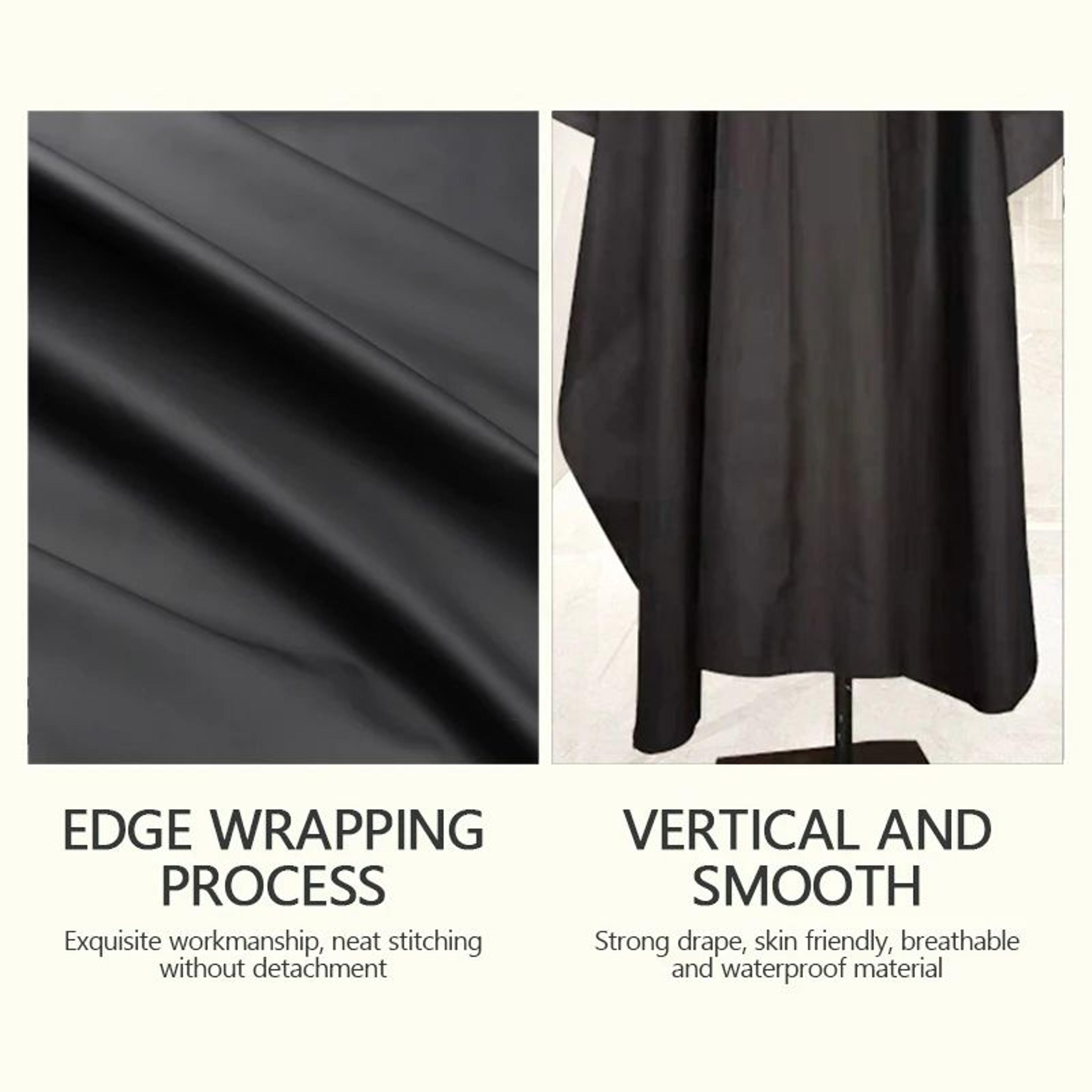 Barbershop Hair Cutting Cape  Silicone Neck Salon Hairdressing Gown Apron For Barber  Home Haircuts 1