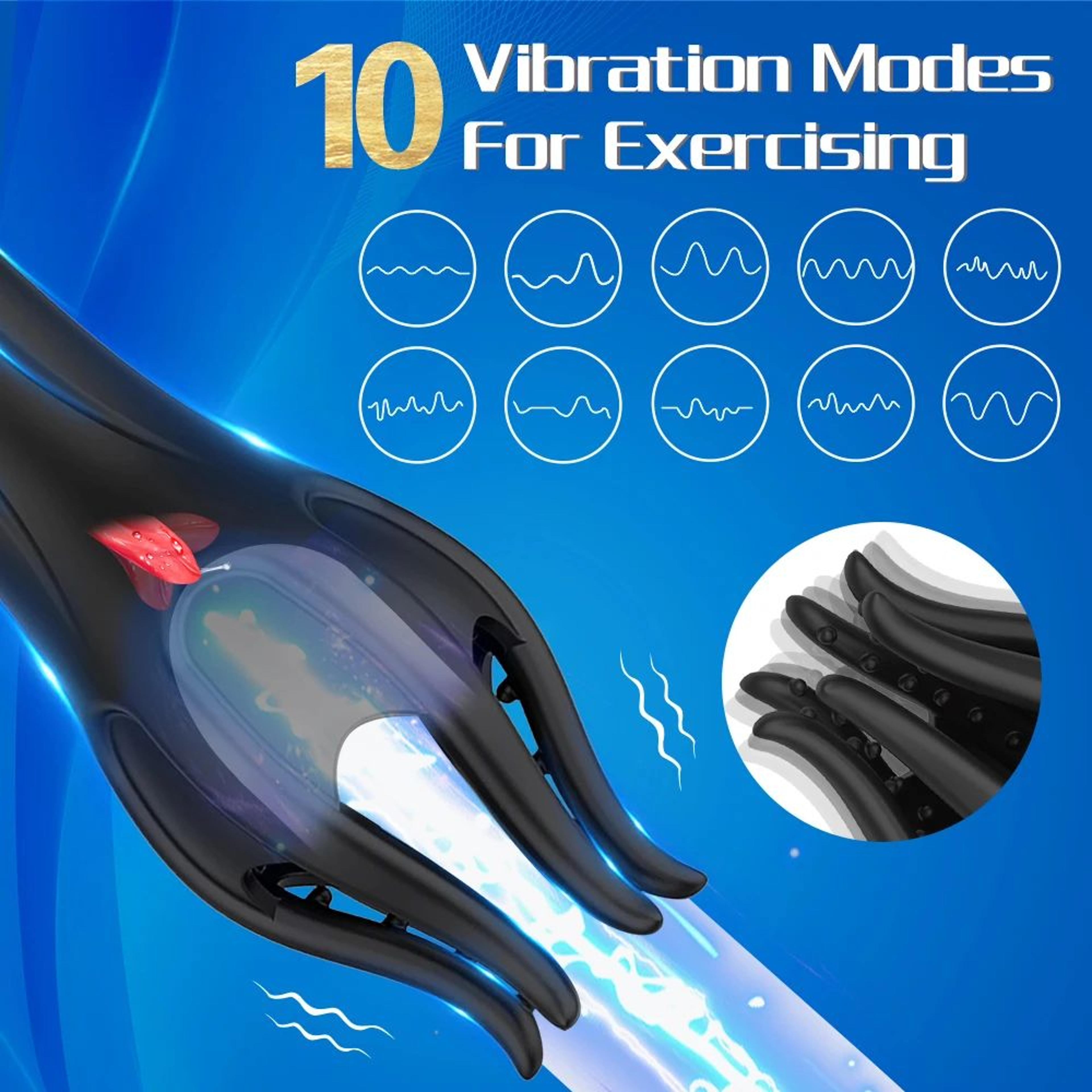 rechargeable tongue-style finger sleeve vibrator for men – soft silicone intimate massager, pulsing modes