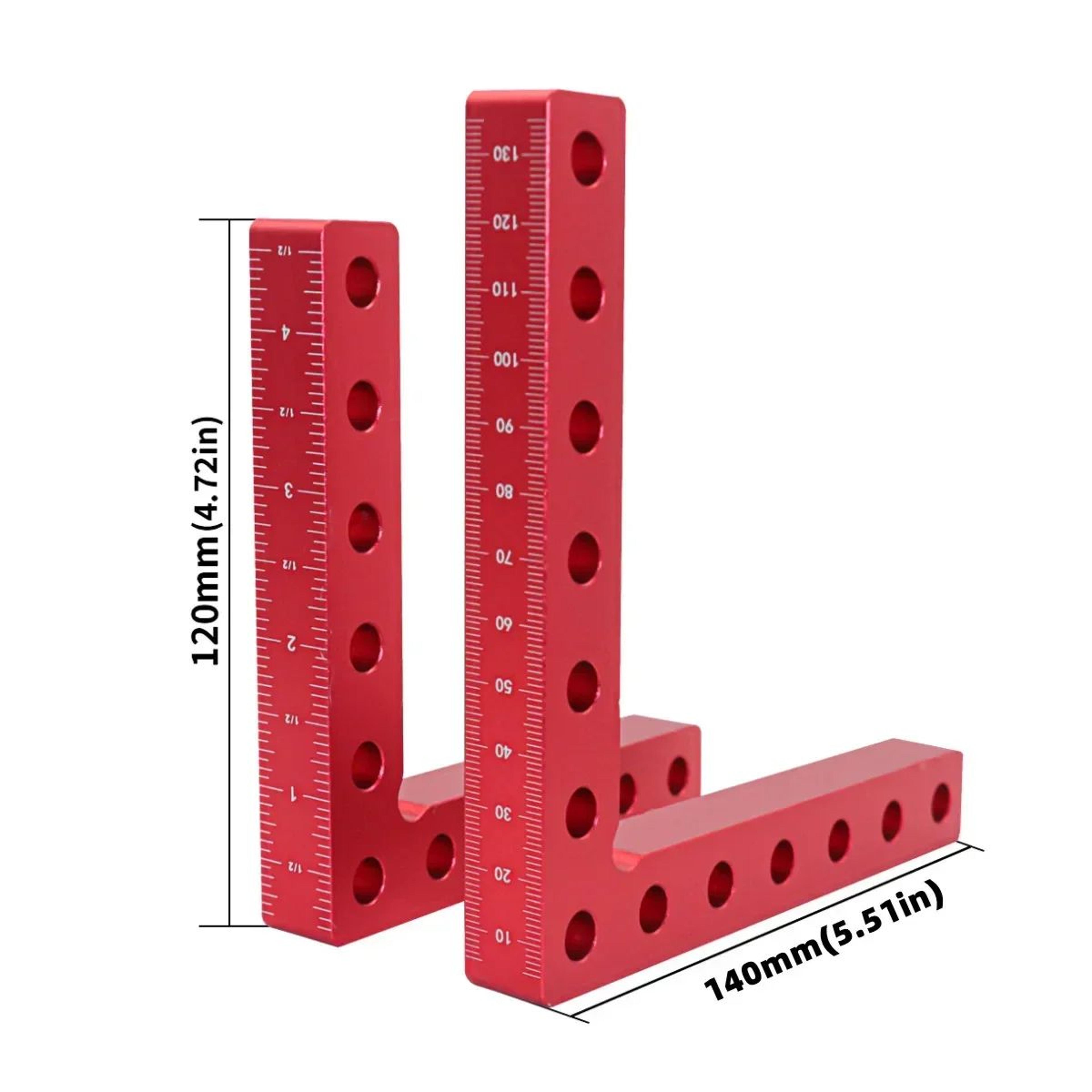 4755 Inches 90 Right Angle Clamp Clip  LShaped Woodworking Corner Fixing Fixture For Panels Frames  1