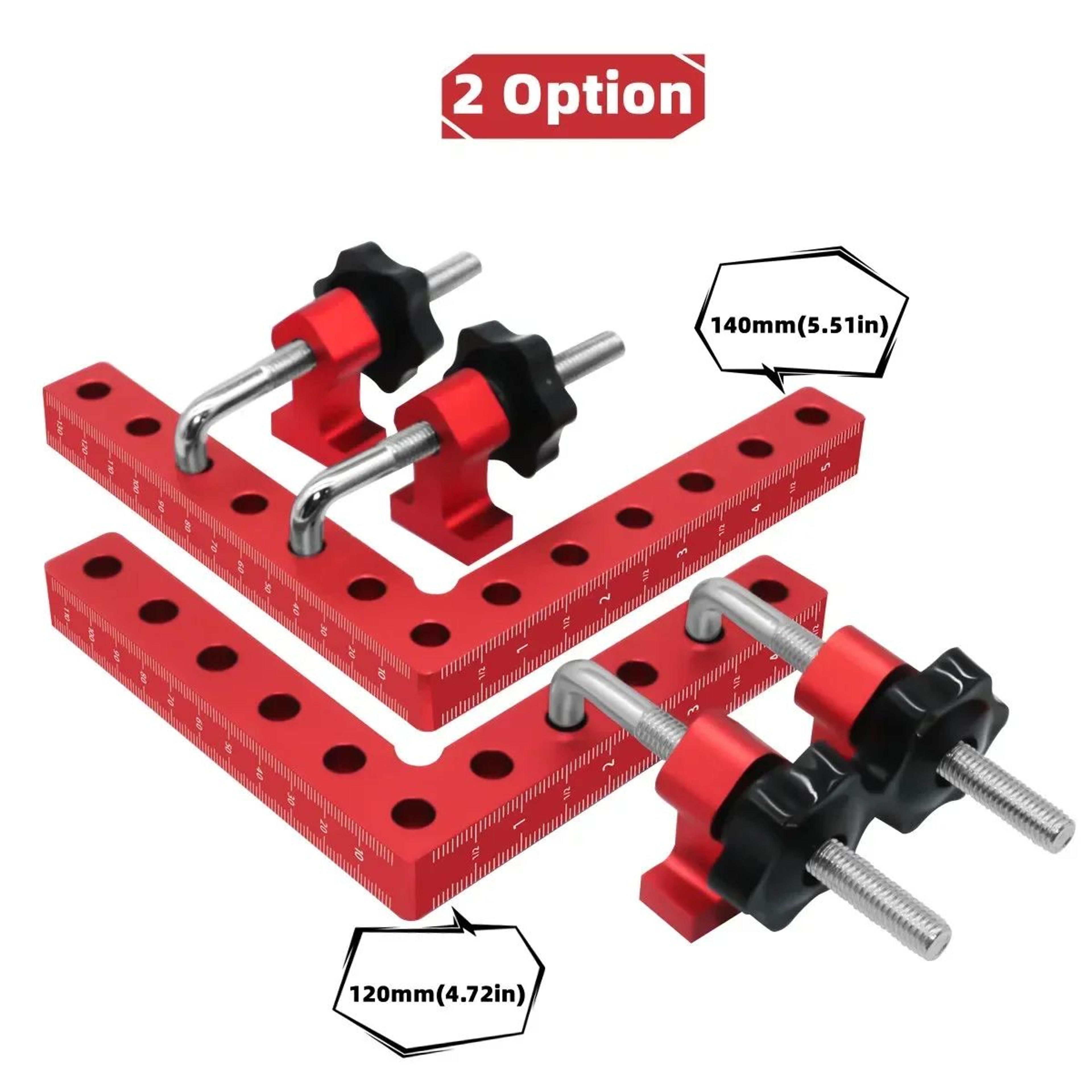 4755 Inches 90 Right Angle Clamp Clip  LShaped Woodworking Corner Fixing Fixture For Panels Frames  2