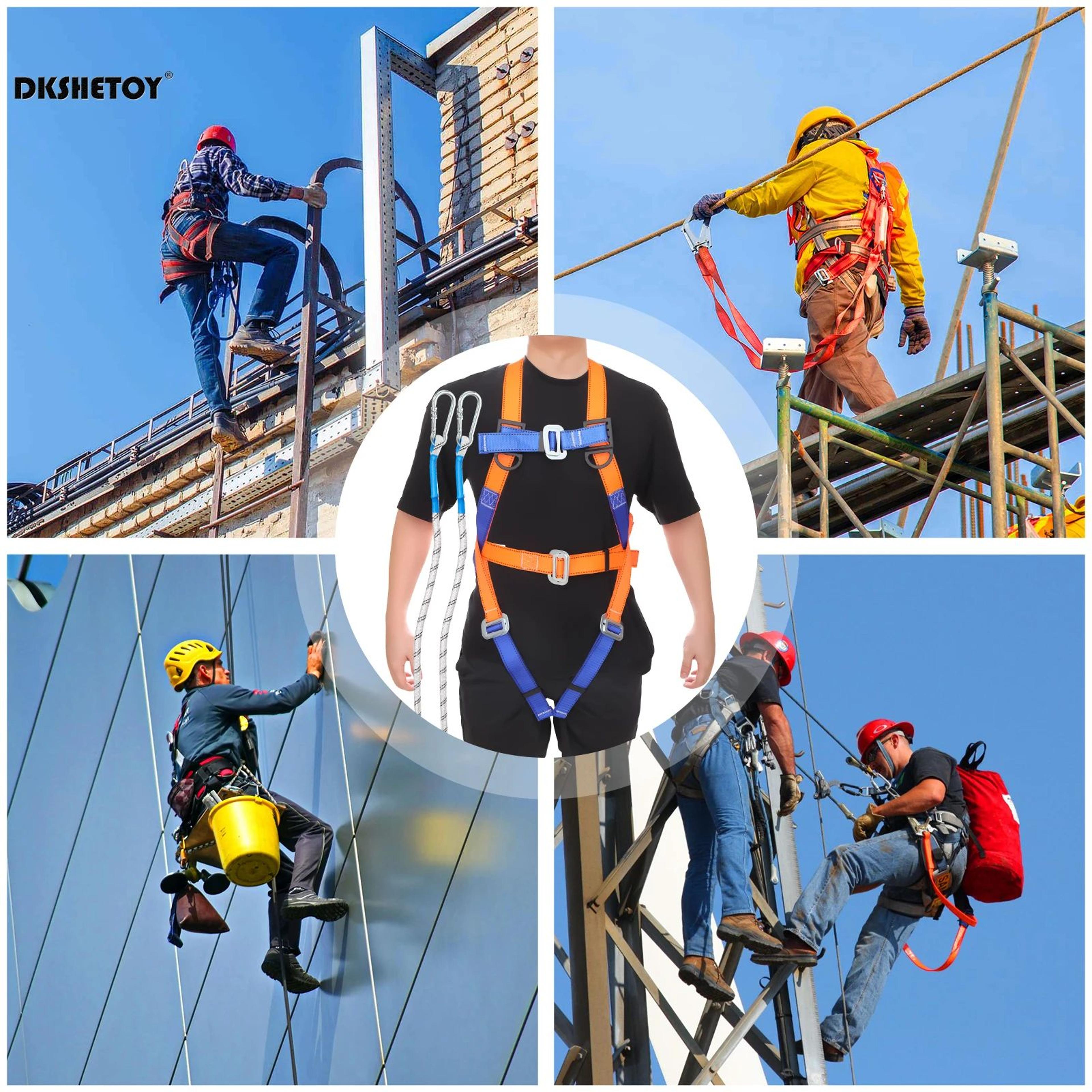 4850 Lbs Heavy Duty Safety Harness With Hook  Fall Protection Belt For AC Installation Roofing  Hig 5
