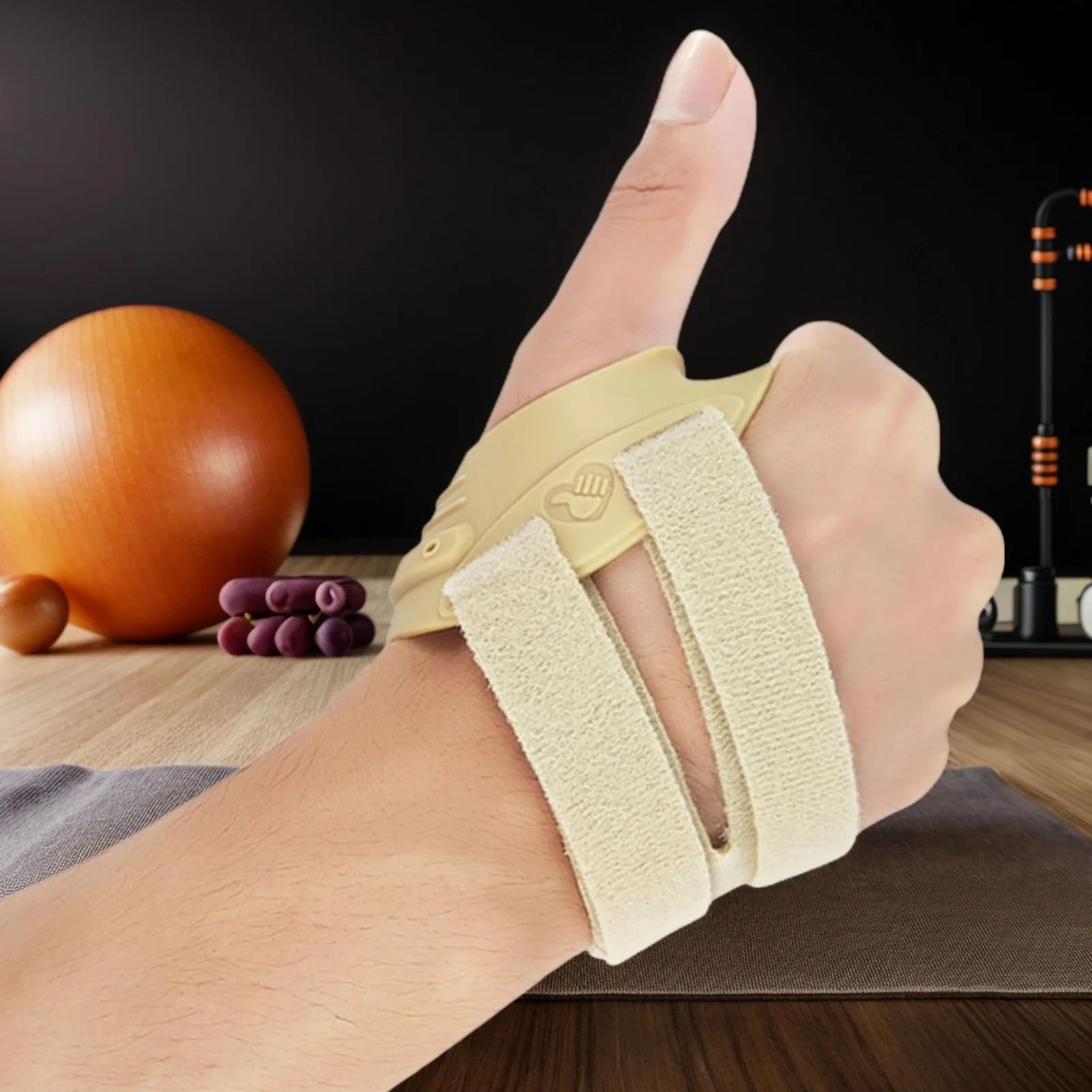 adjustable thumb spica wrist brace for arthritis, carpal tunnel & tendonitis pain relief with stable support
