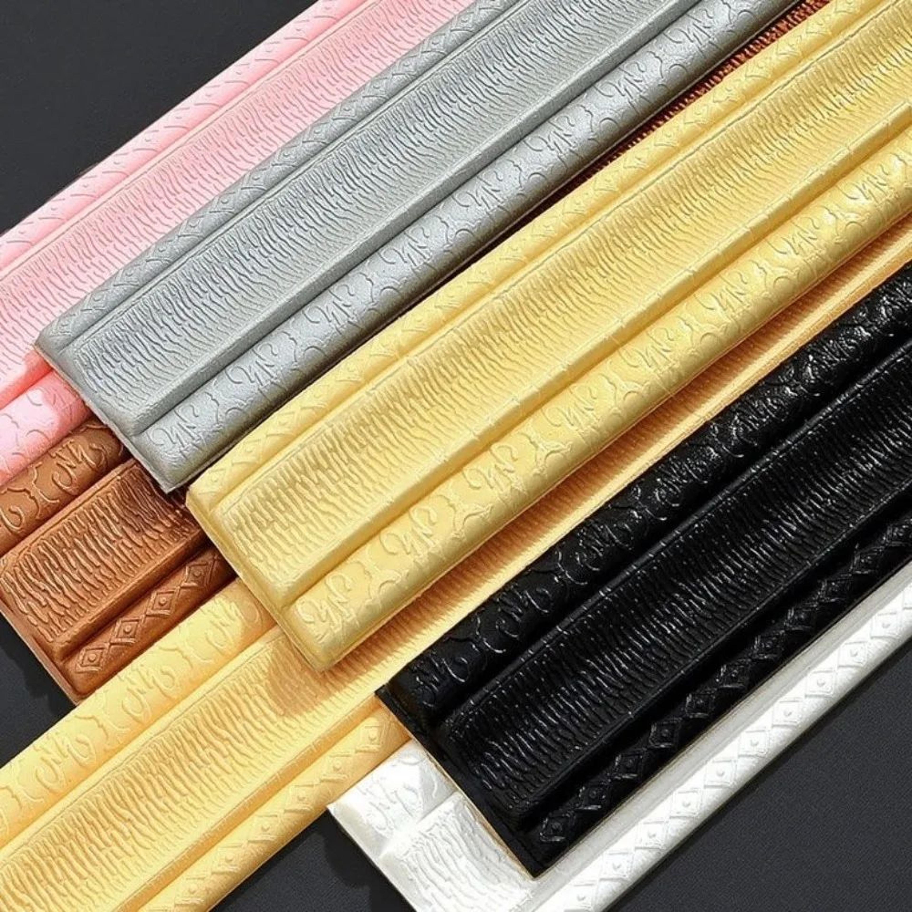 906 Inches XPE Foam 3D Skirting Board Trim 8cm  Waterproof SelfAdhesive Wall Sticker Baseboard Wais 1