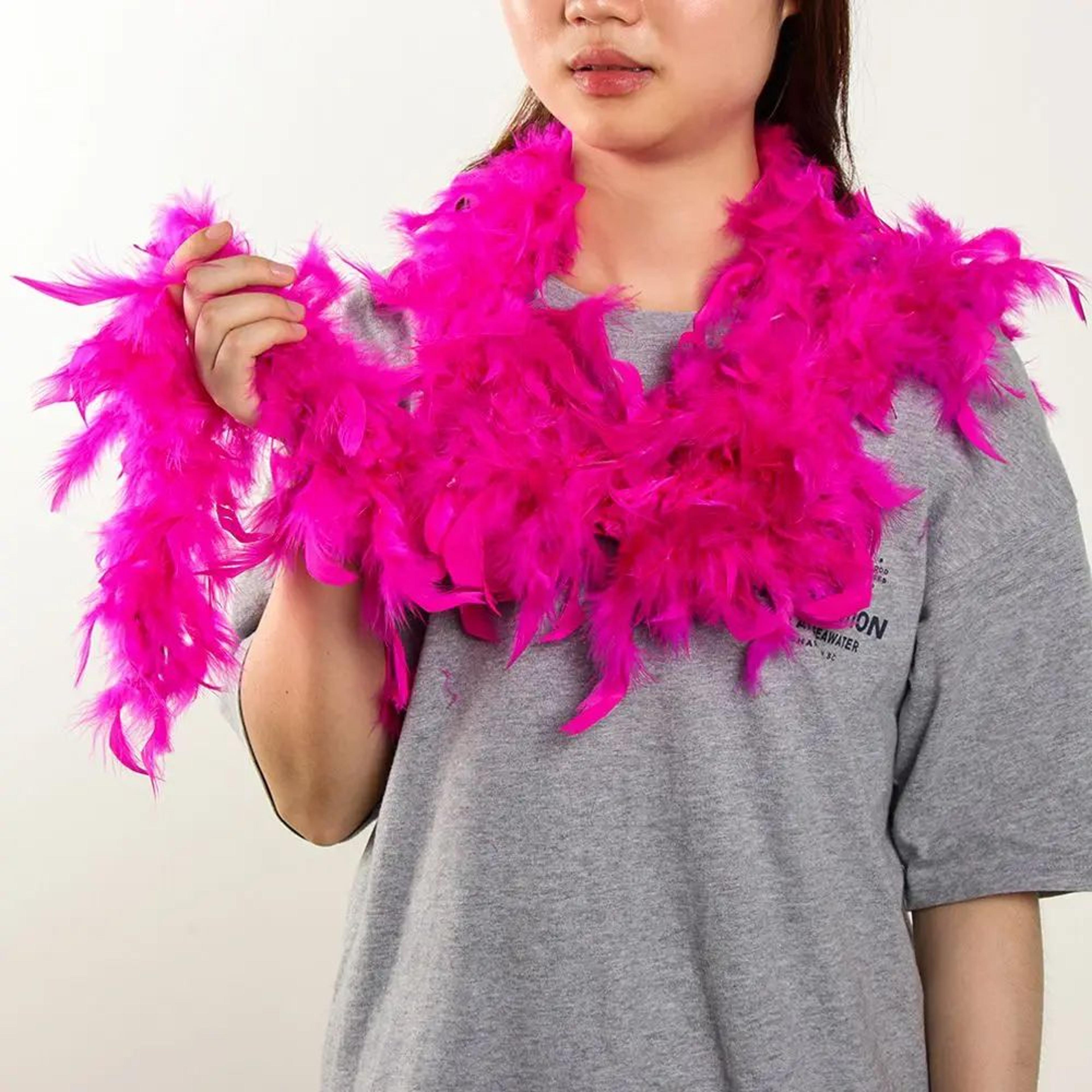 2M Fluffy Feather Boa Trim Strip For Sewing Crafts Costume  Fancy Dress Wedding Party Decor DIY App 3