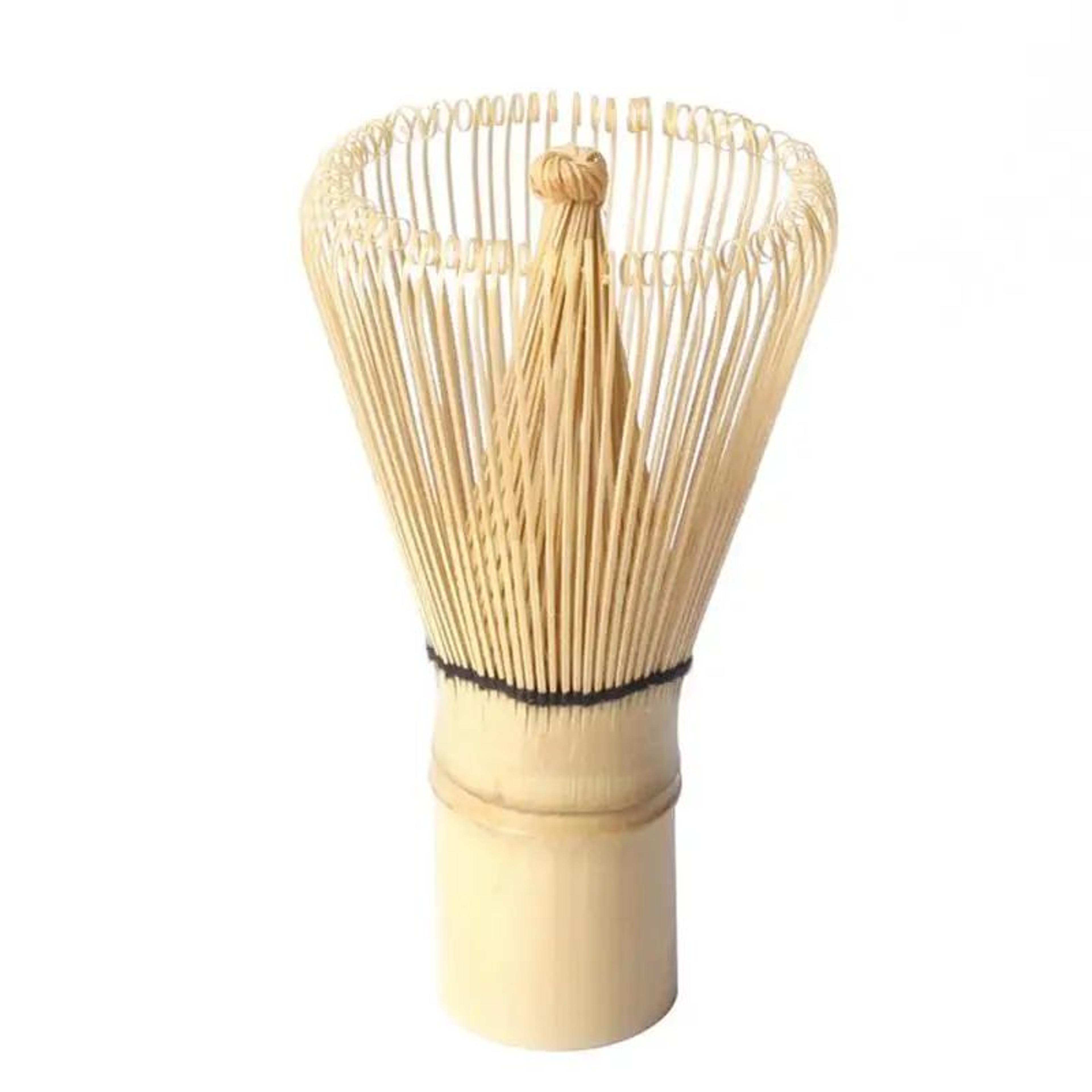 Japanese Bamboo Matcha Whisk Chasen 100Prong  Reusable Matcha Tea Whisk Tool For Frothy Green Tea M 6