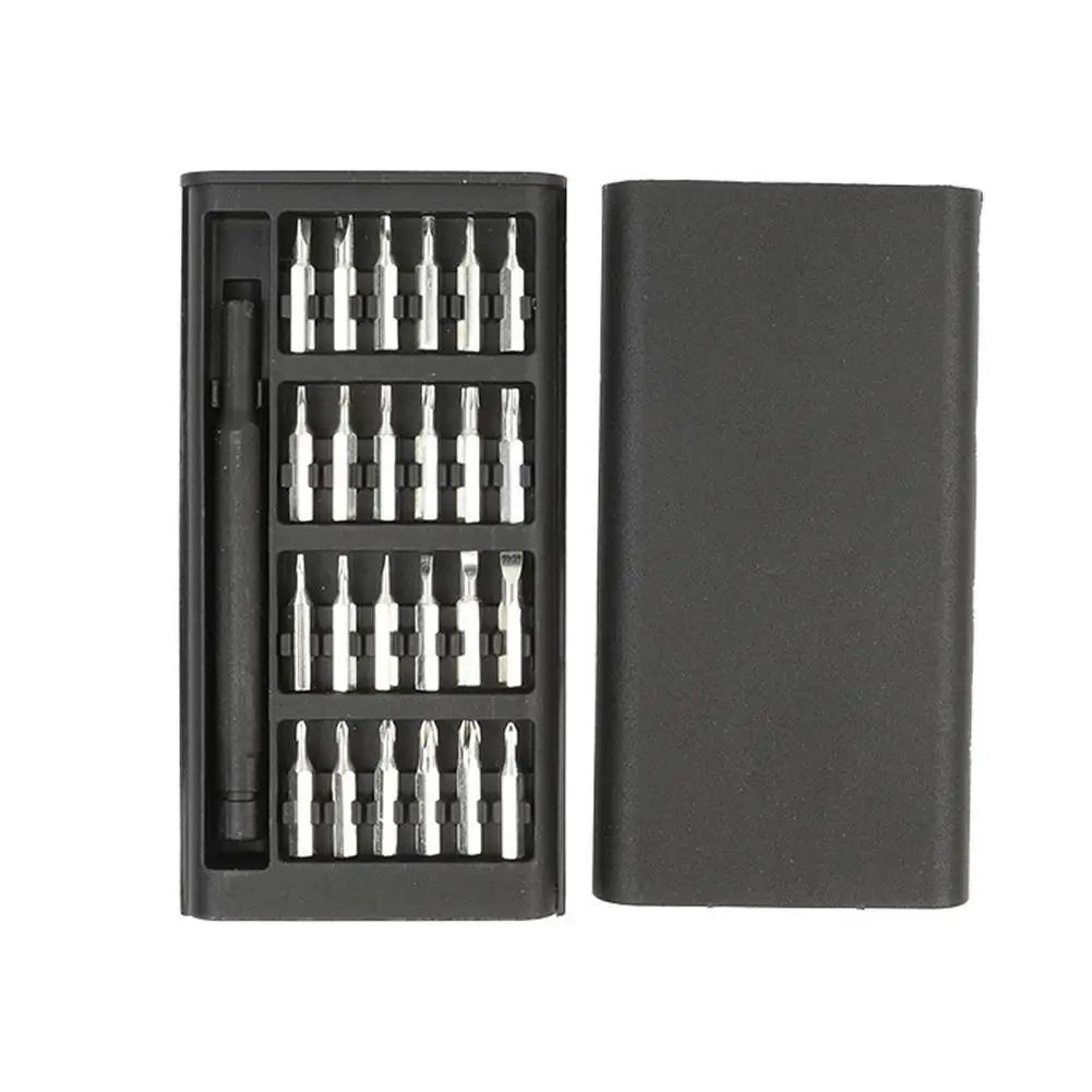 24in1 Precision Screwdriver Set  Magnetic Repair Tool Kit For Phone Glasses  Electronics HexFlat Bi 6