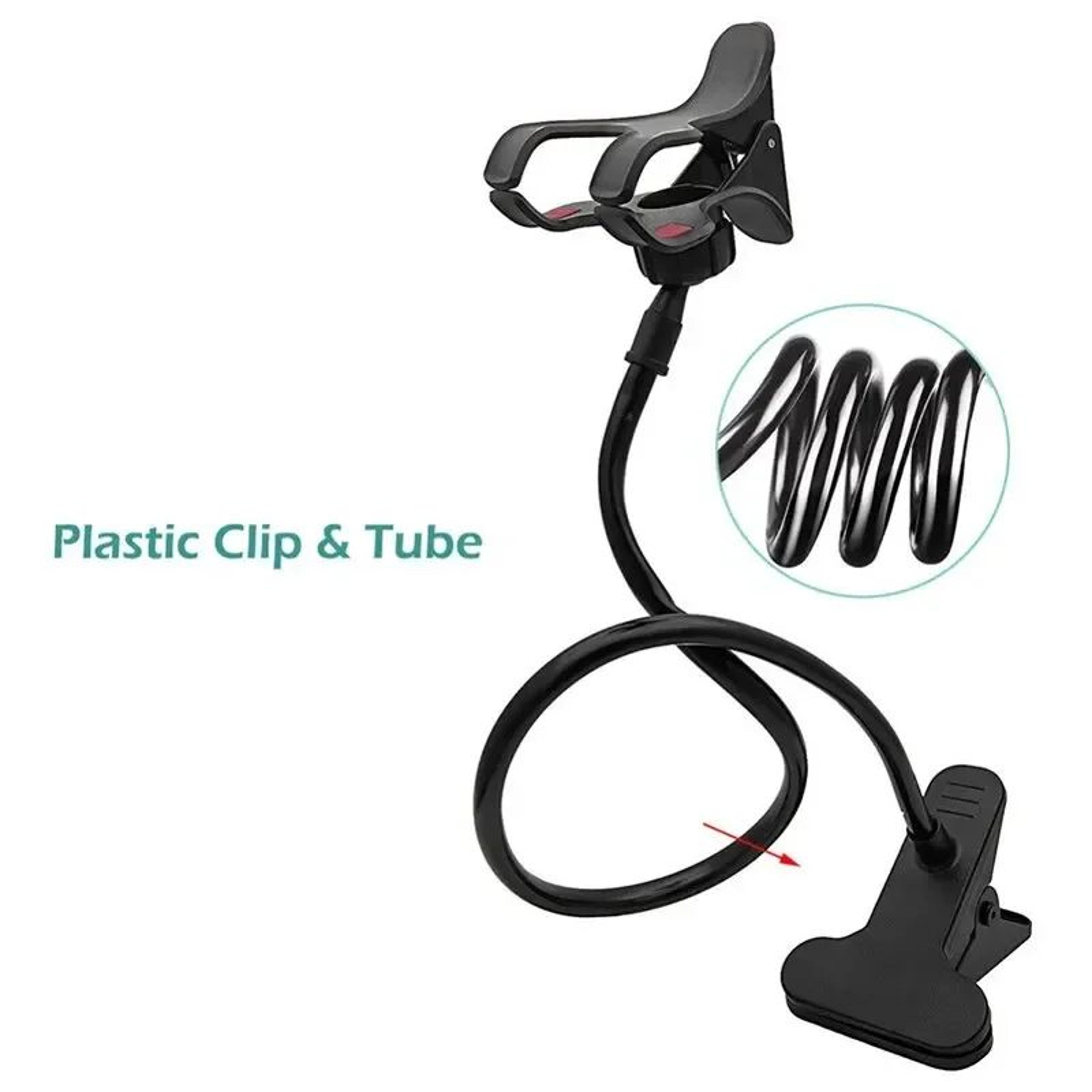 276 Inches Flexible Phone Holder Stand With 360 Clip  Lazy Bed  Desk Mount Bracket For Smartphones  3