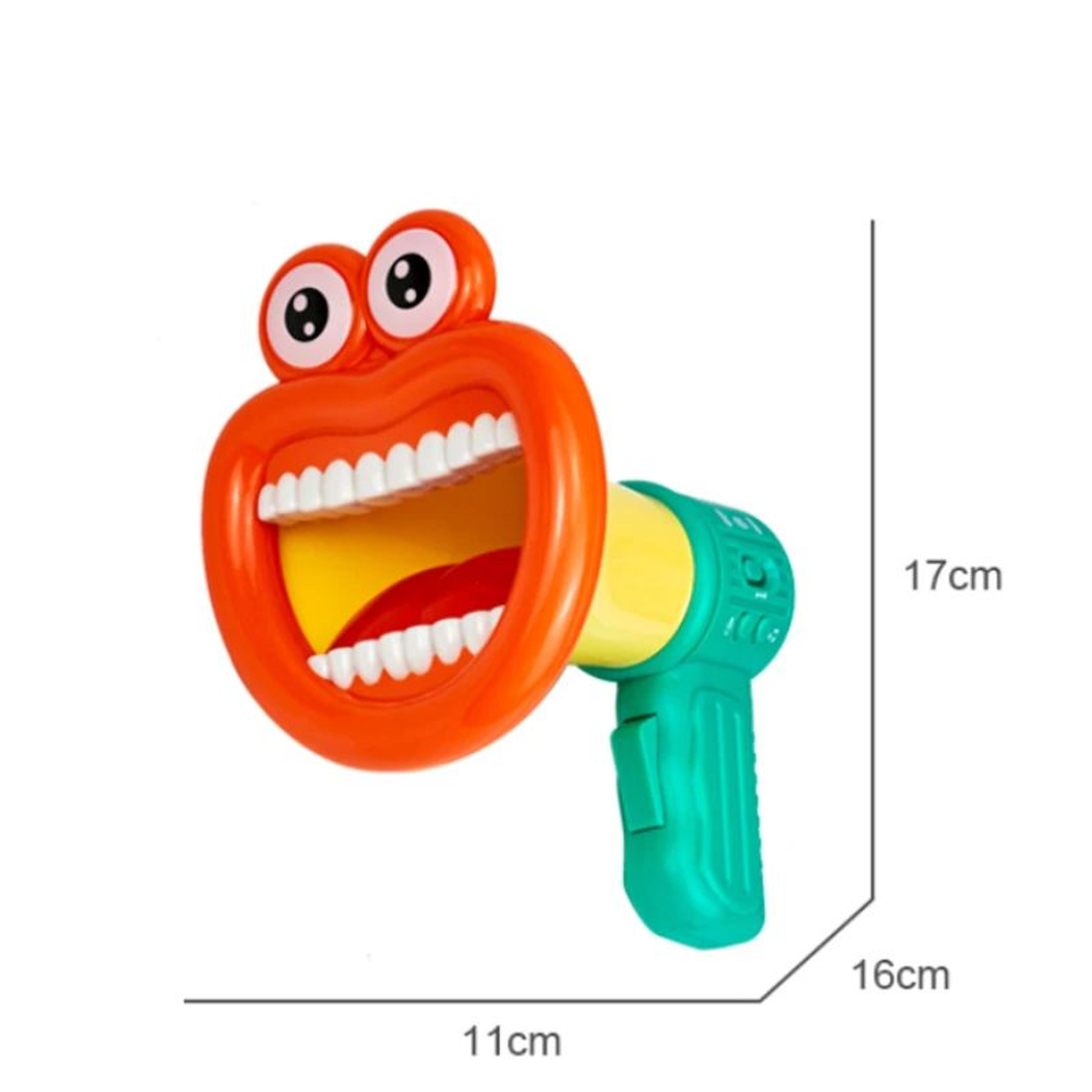 Kids Voice Changer Megaphone With Recorder  Sound Effects  Funny Handheld Mic Speaker Toy For Ages  2