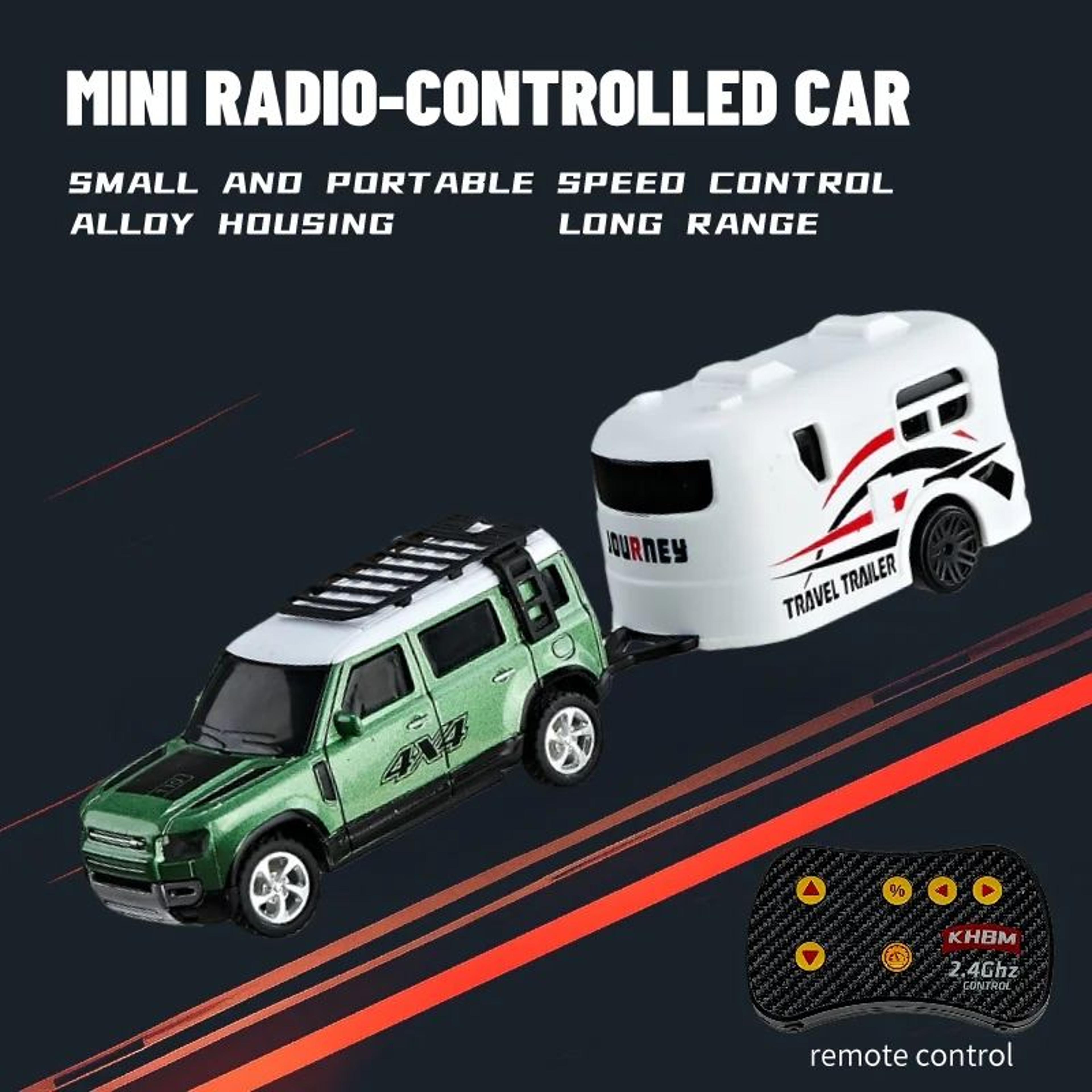 164 Mini RC Car Alloy  60Min Run Time 98131 Ft Remote Range USB Rechargeable Pocket Remote Control  17