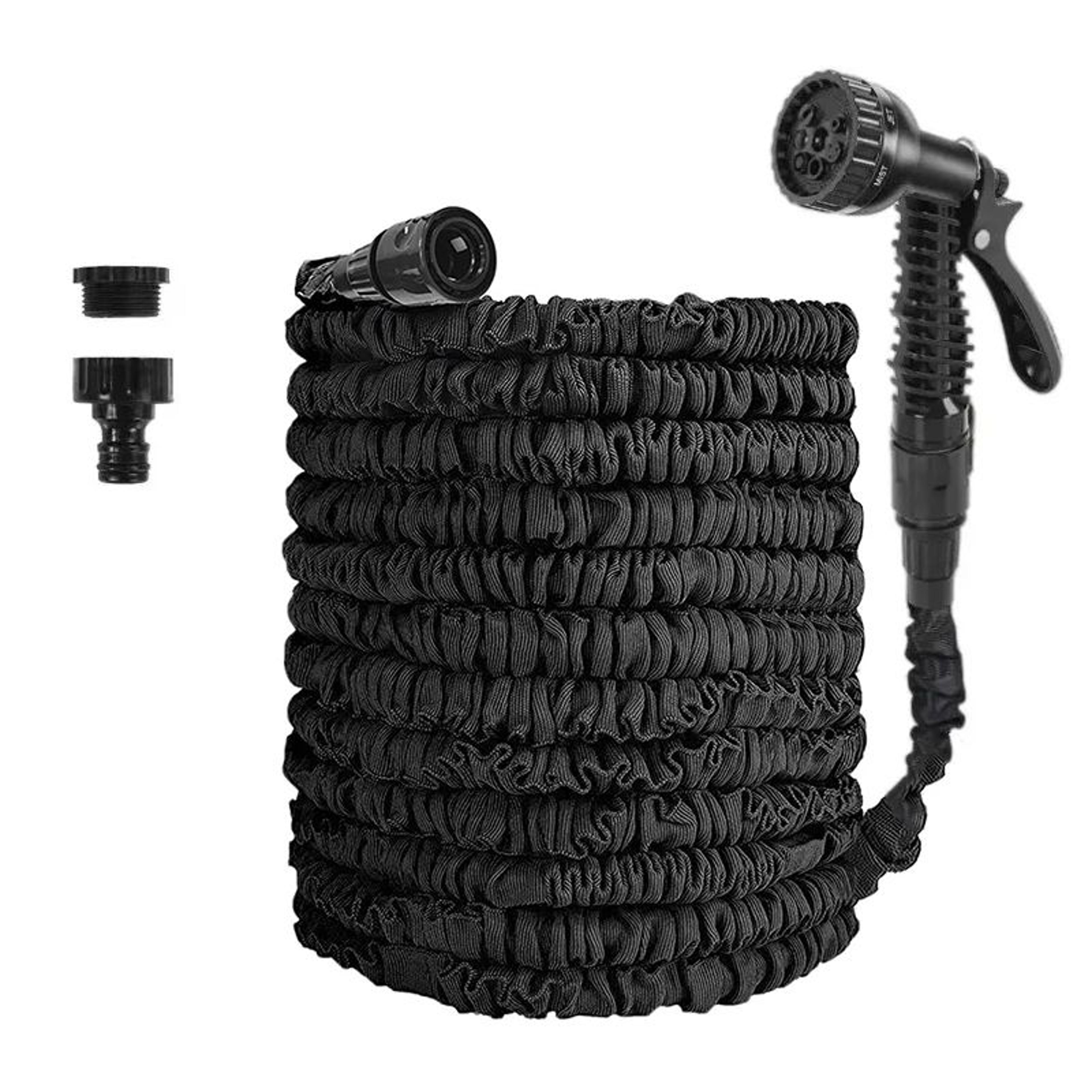 Expandable Garden Hose 25200 Ft W HighPressure Spray Nozzle  Lightweight Magic Water Pipe For Car W 16