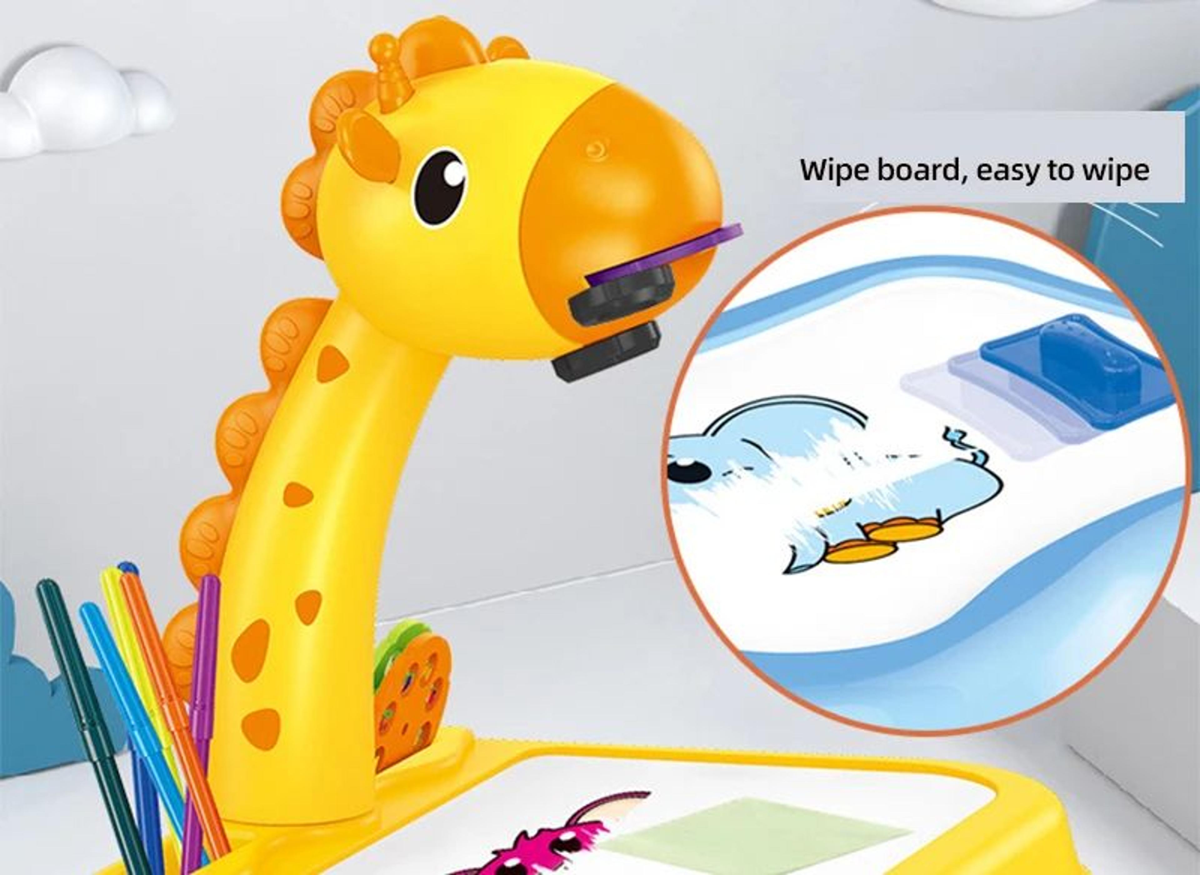 Kids LED Projector Drawing Table  Trace  Paint Art Desk Set Educational Learning Board Toy For Todd 14