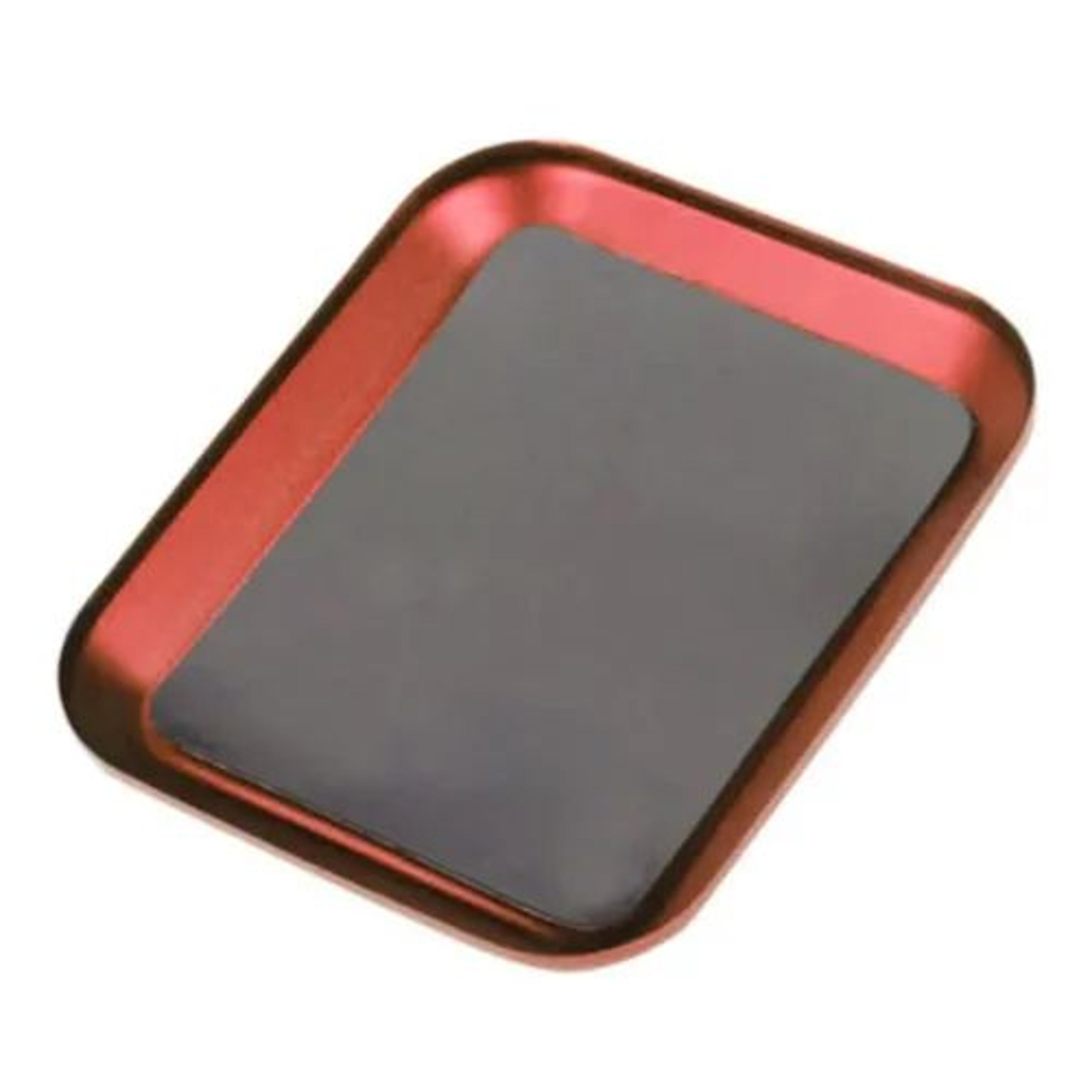 Aluminum Alloy Magnetic Screw Tray For RC Car Repairs  Parts Holder Plate For Axial SCX10 D90 D110  9