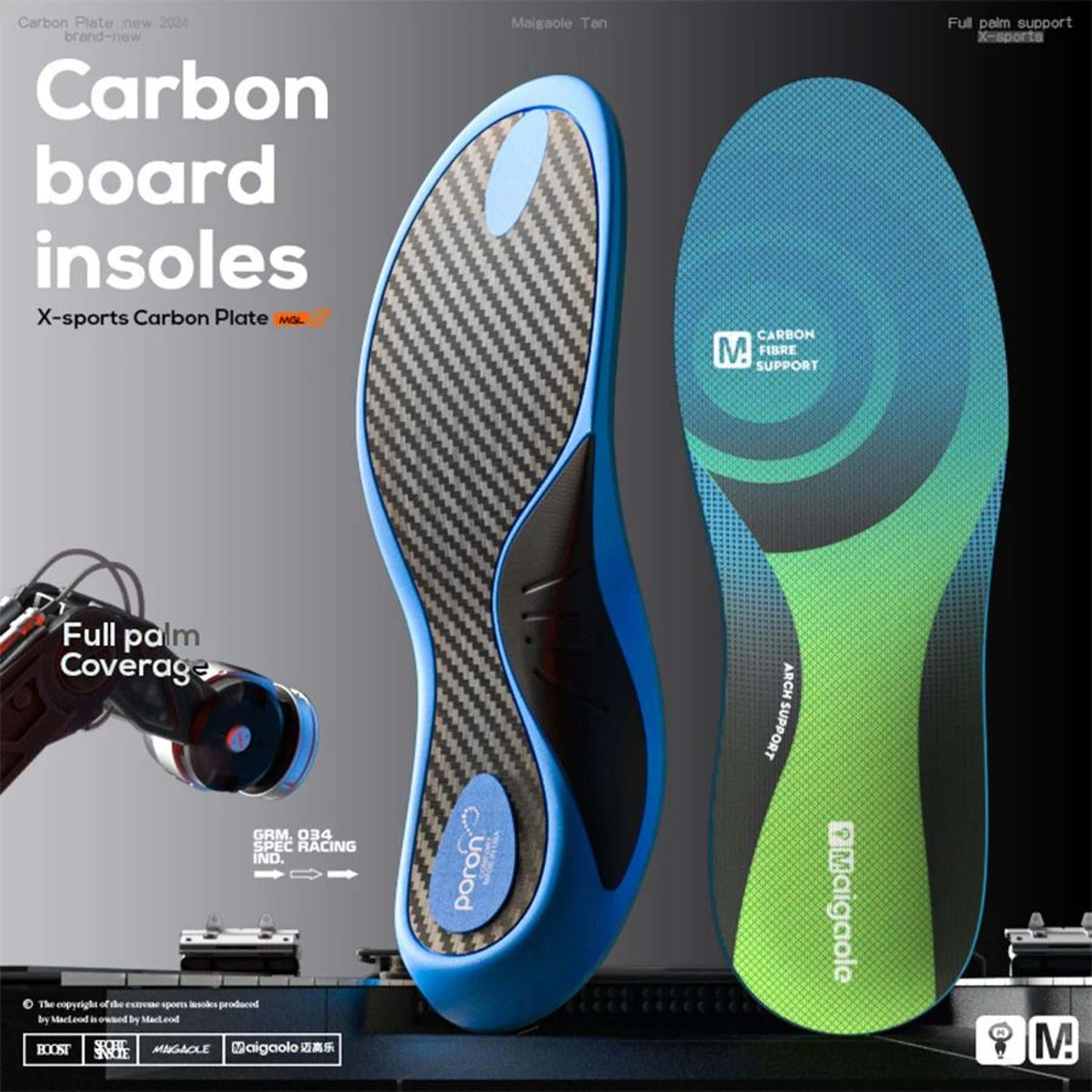 Carbon Plate Basketball Insoles With Arch Support  High Rebound Shock Absorbing PU Sport Shoe Inser 15