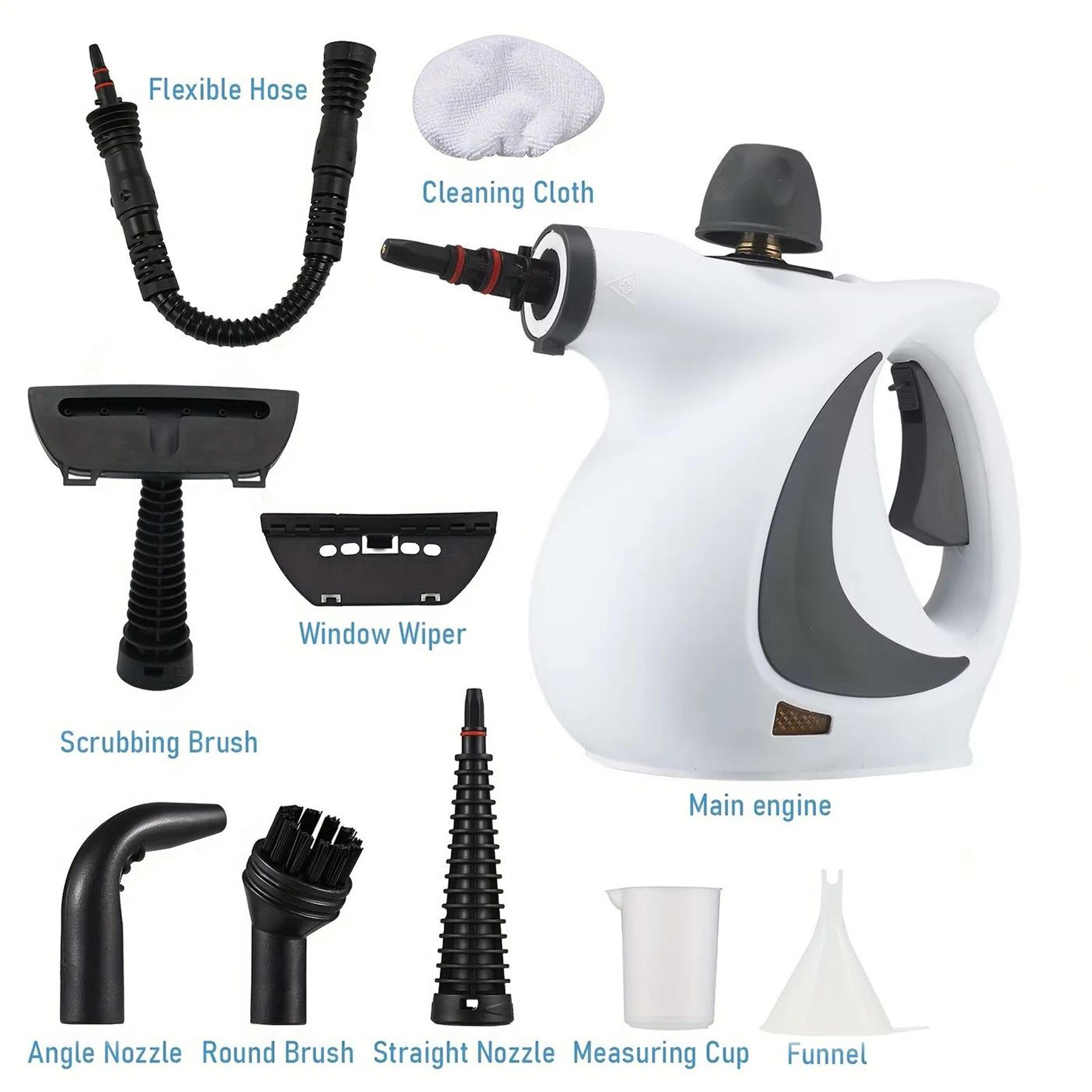 Portable Handheld Steam Cleaner  HighPressure Grease Remover For Kitchen Hood Bathroom Car  Home Cl 7
