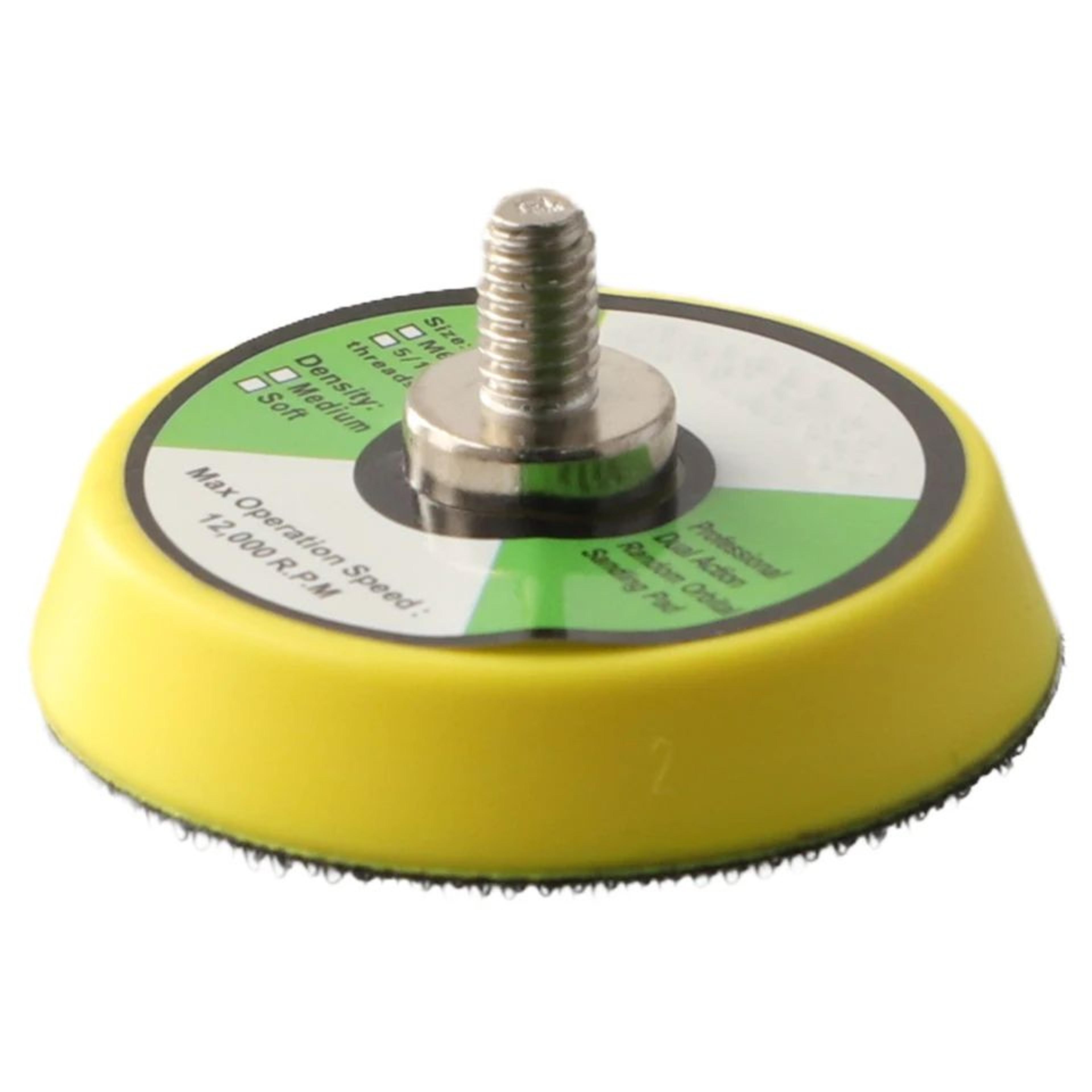 quick-change polishing pad thread adapter for angle grinder | m6/m8 backer pad holder for sanding & buffing discs