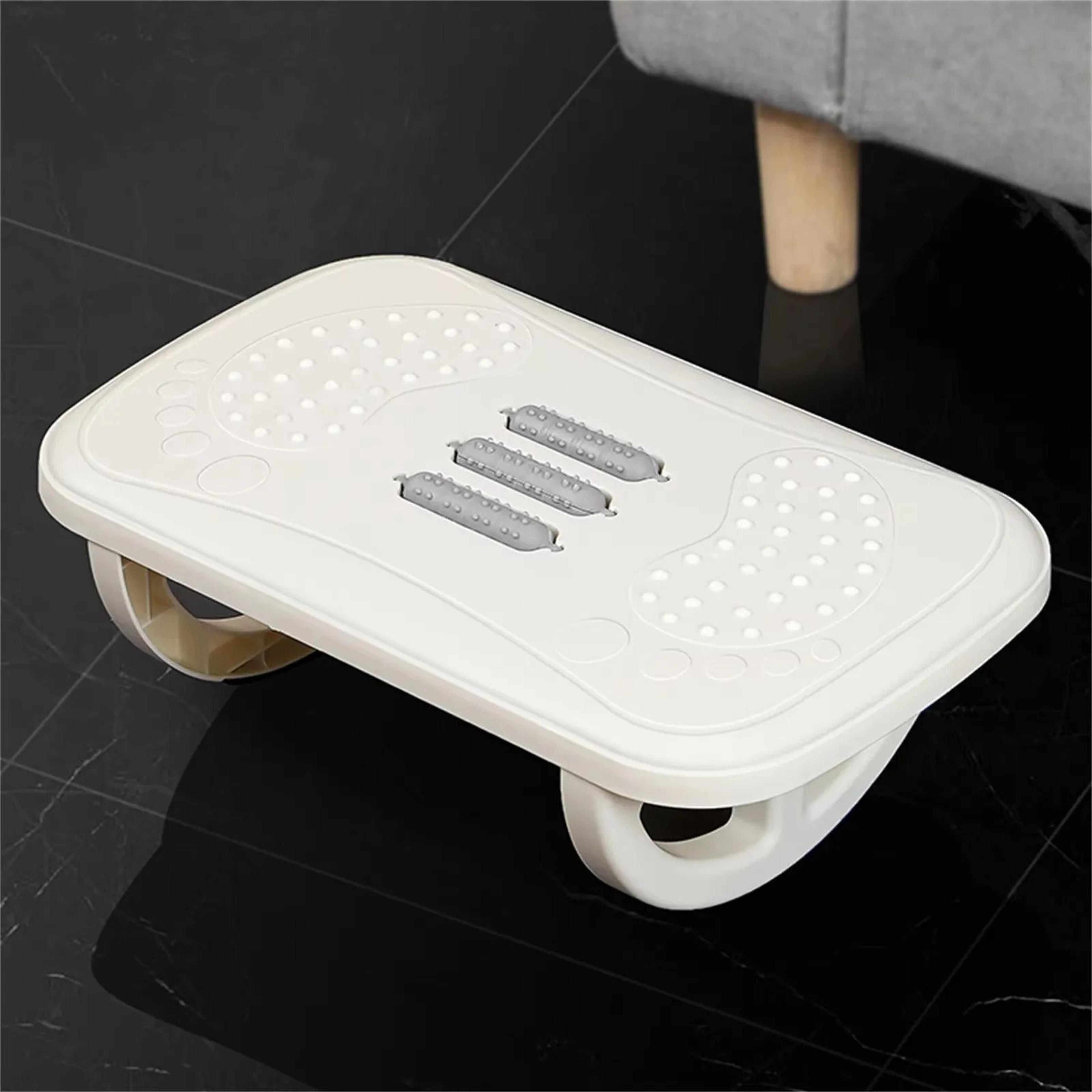 Ergonomic Rocking Footrest For Under Desk  Comfortable Leg Rest Balance Board Foot Stool For Home O 3