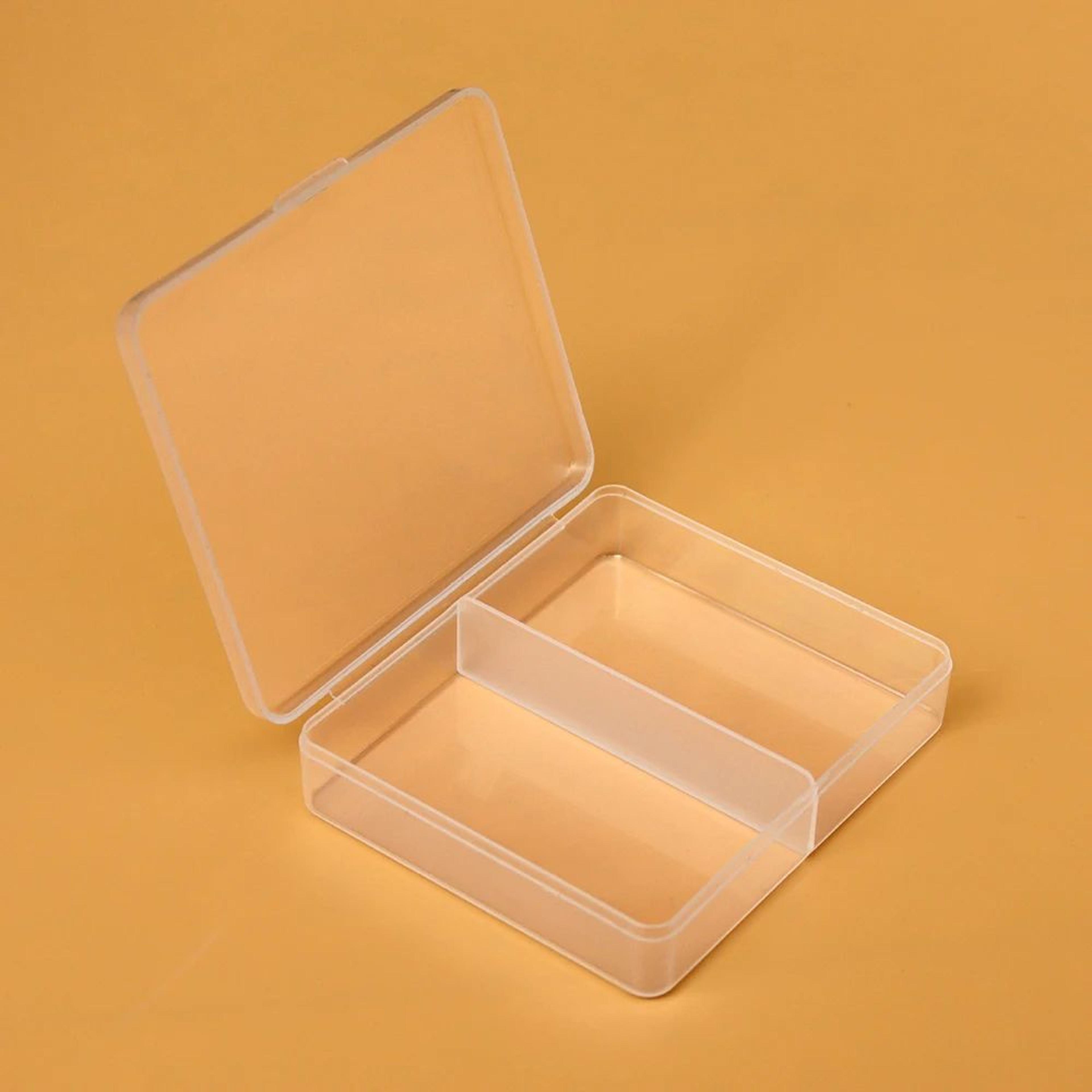 Clear PP Desktop Storage Box Organizer 25 Grid Transparent Jewelry  Parts Case For Beads Crafts Scr 5