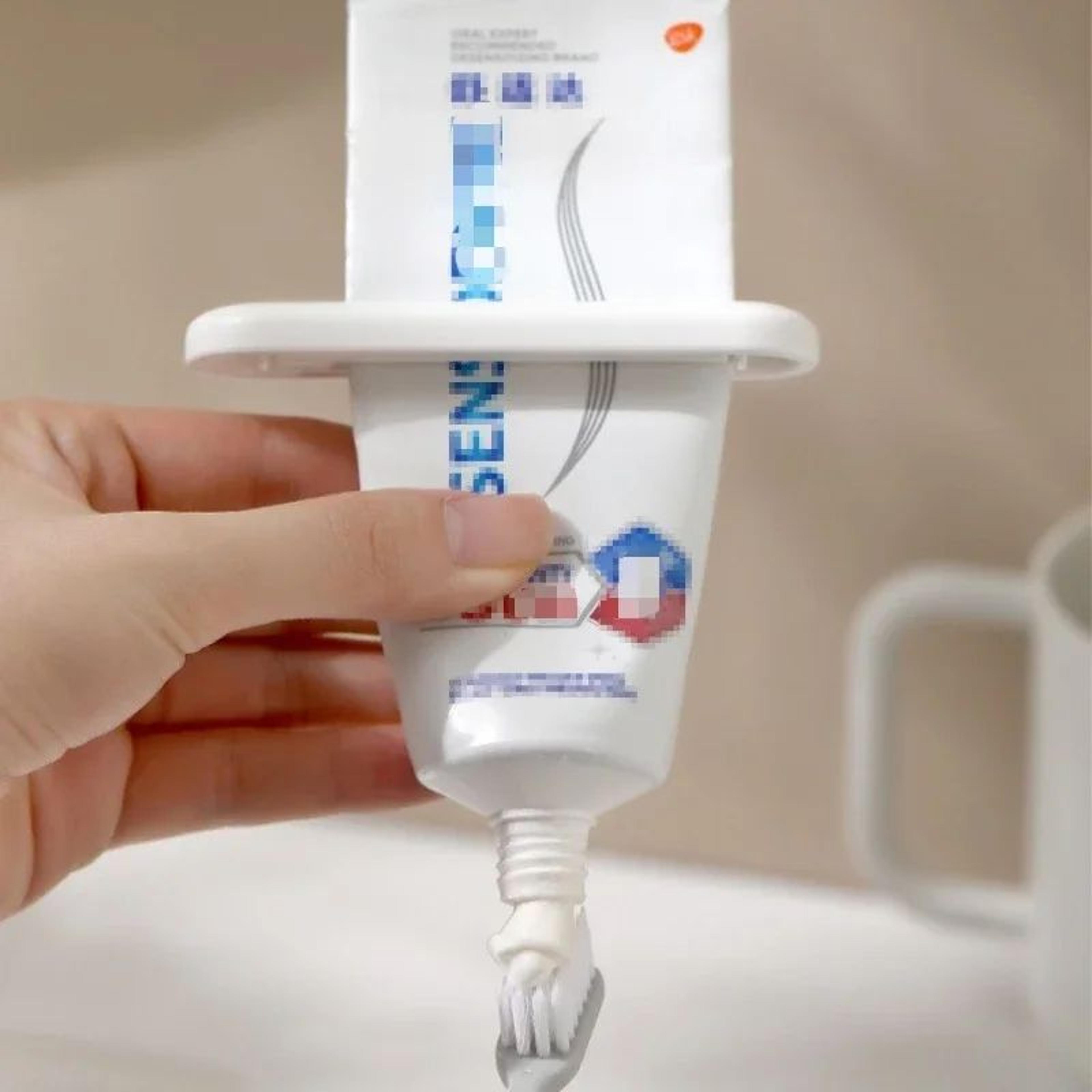 multifunctional toothpaste tube squeezer dispenser | abs bathroom accessory clamp tool for waste-free easy use