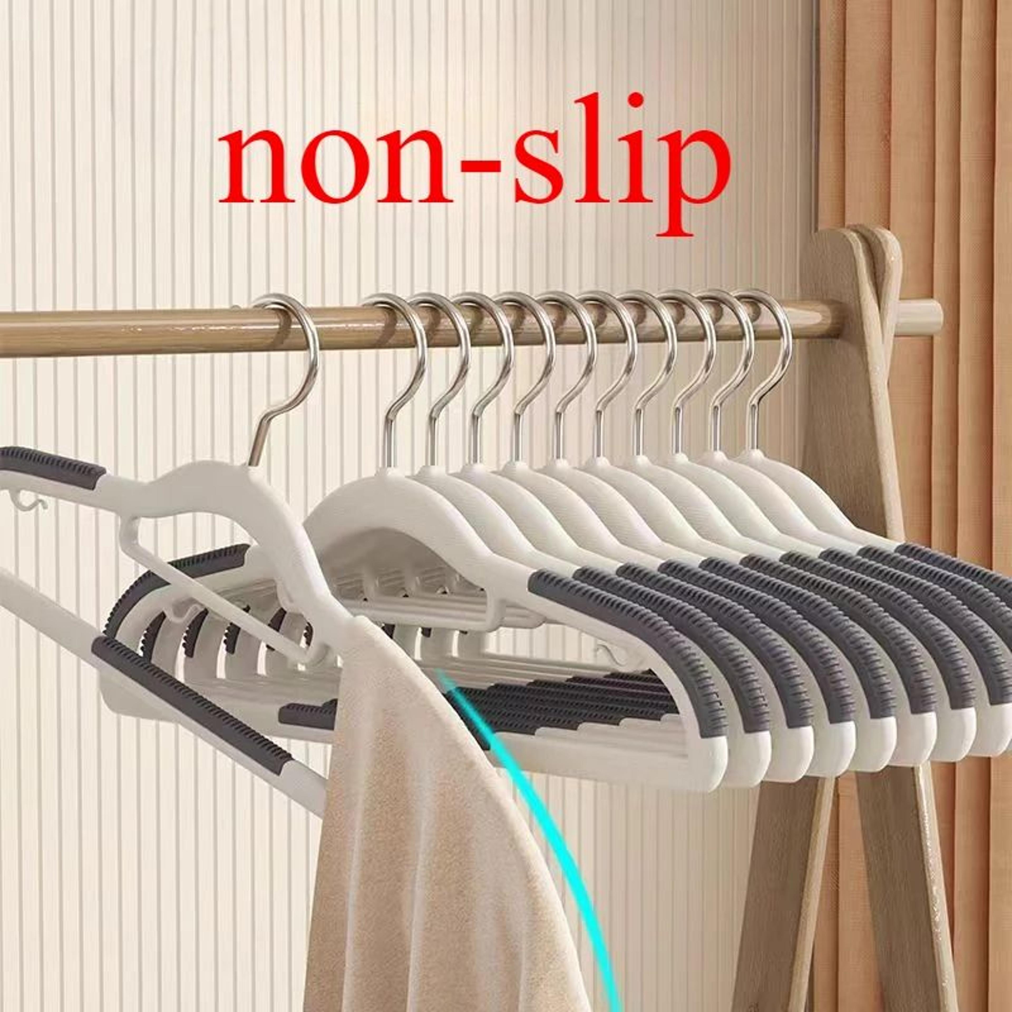 30pcs NonSlip Rotating Hook Clothes Hangers Set For Closet Organization 4