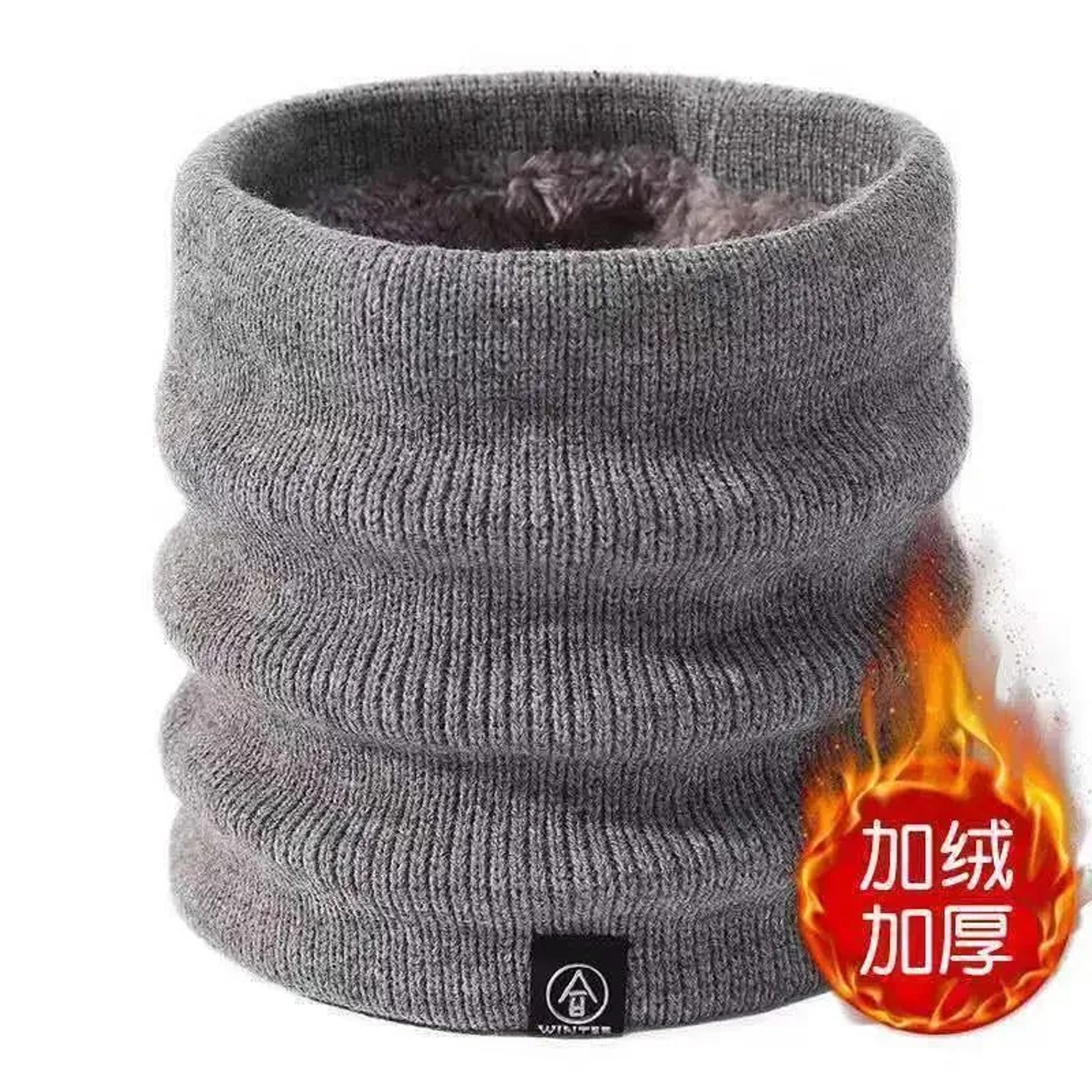 Unisex Knitted Neck Warmer  Thick Winter Sports Scarf  ColdProof Face Cover 5