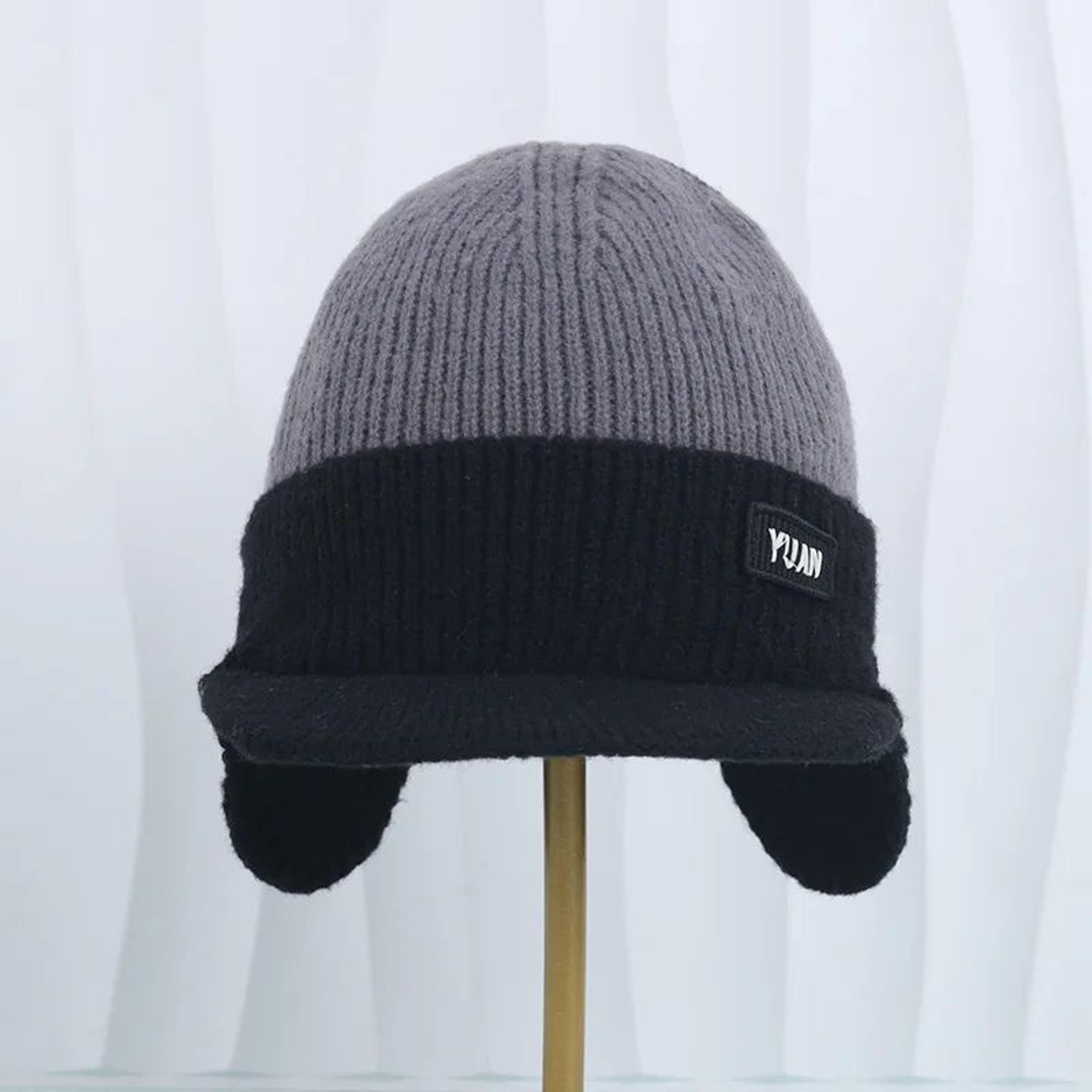 Winter Thermal Knit Baseball Cap  Windproof Fleece Ear Flap Hat For Men  Women 9