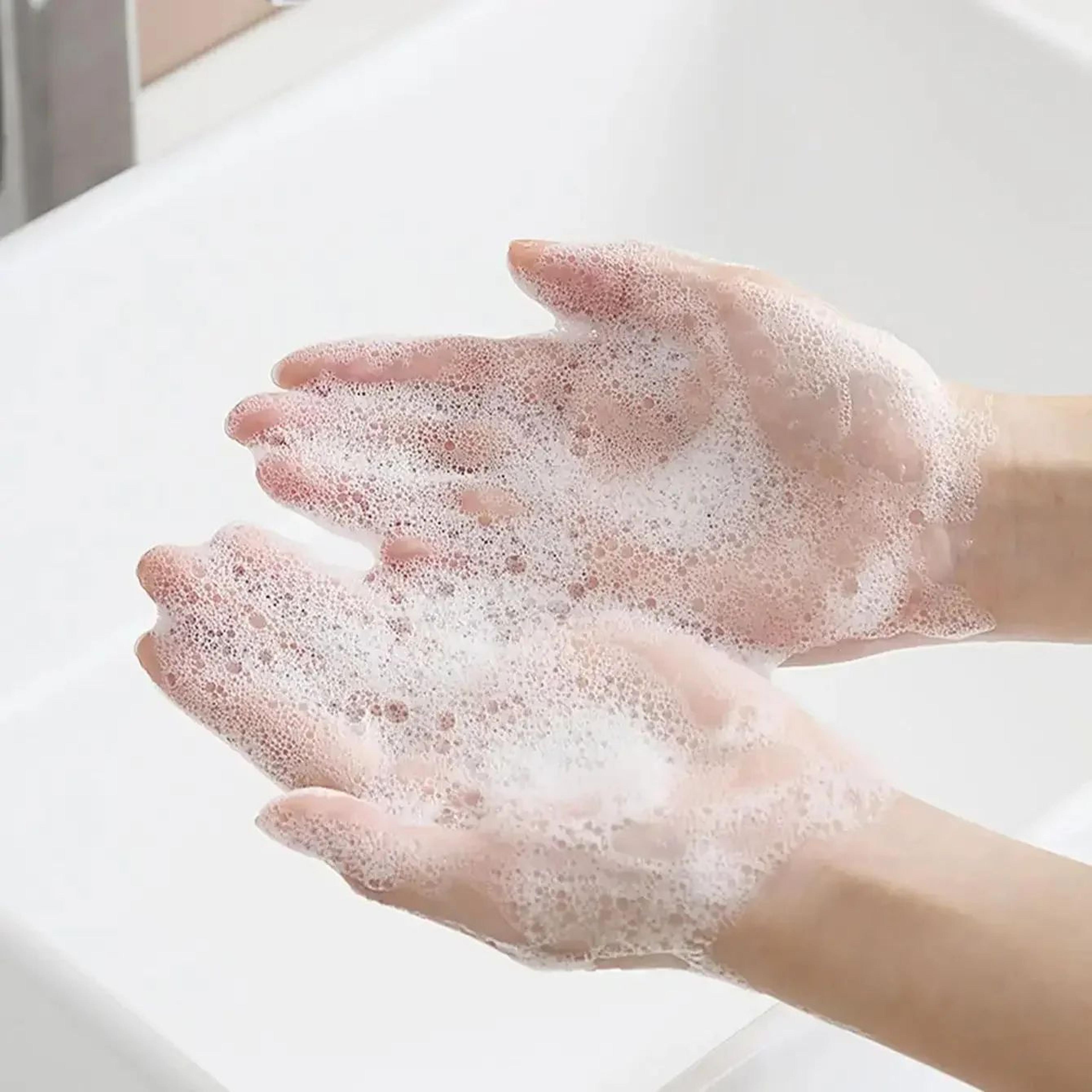 50Pcs Gentle WaterSoluble Paper Soap Sheets  Moisturizing Travel Hand Wash 4