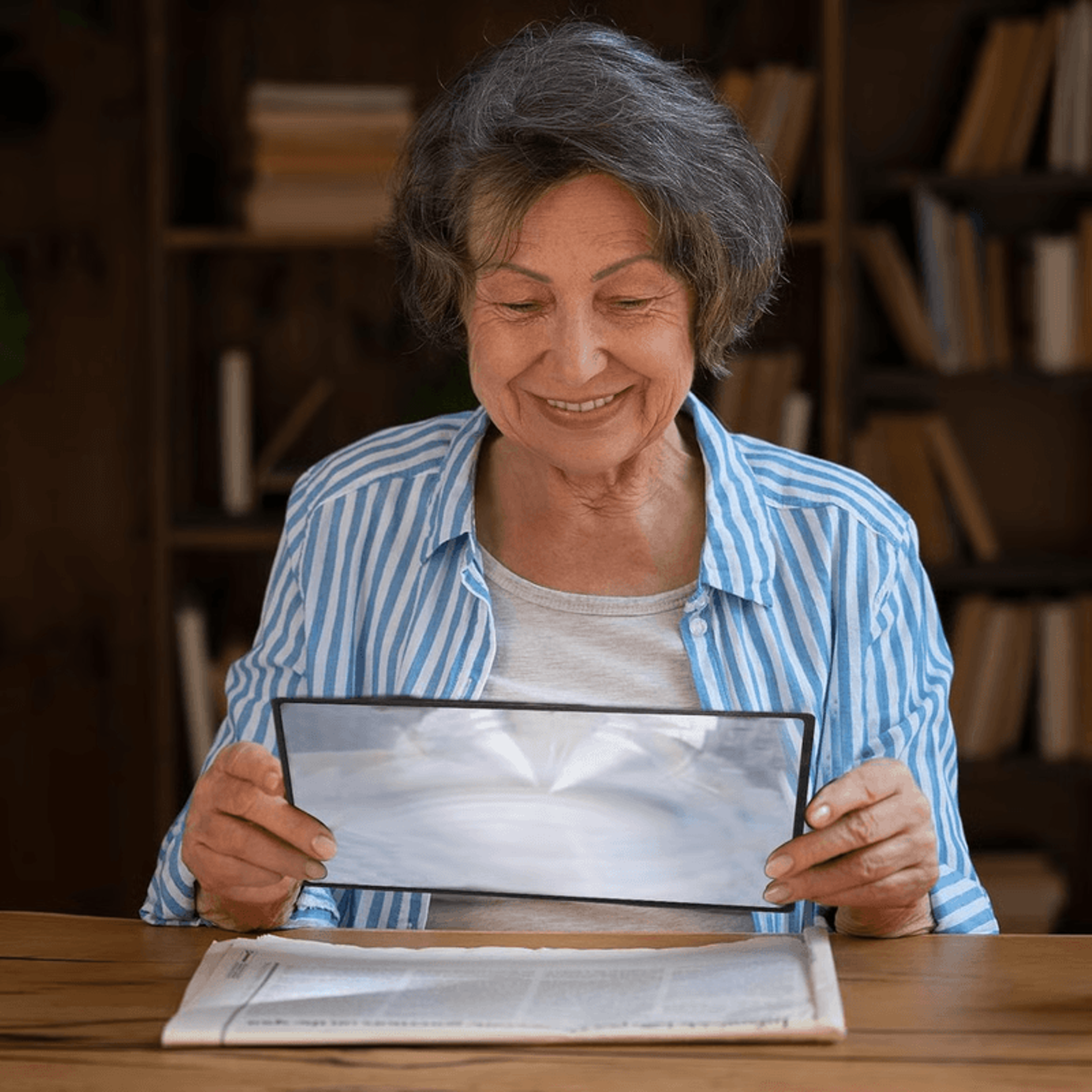 Full Page Magnifying Sheet For Smooth Reading Clear Text And Less Eye Strain 4