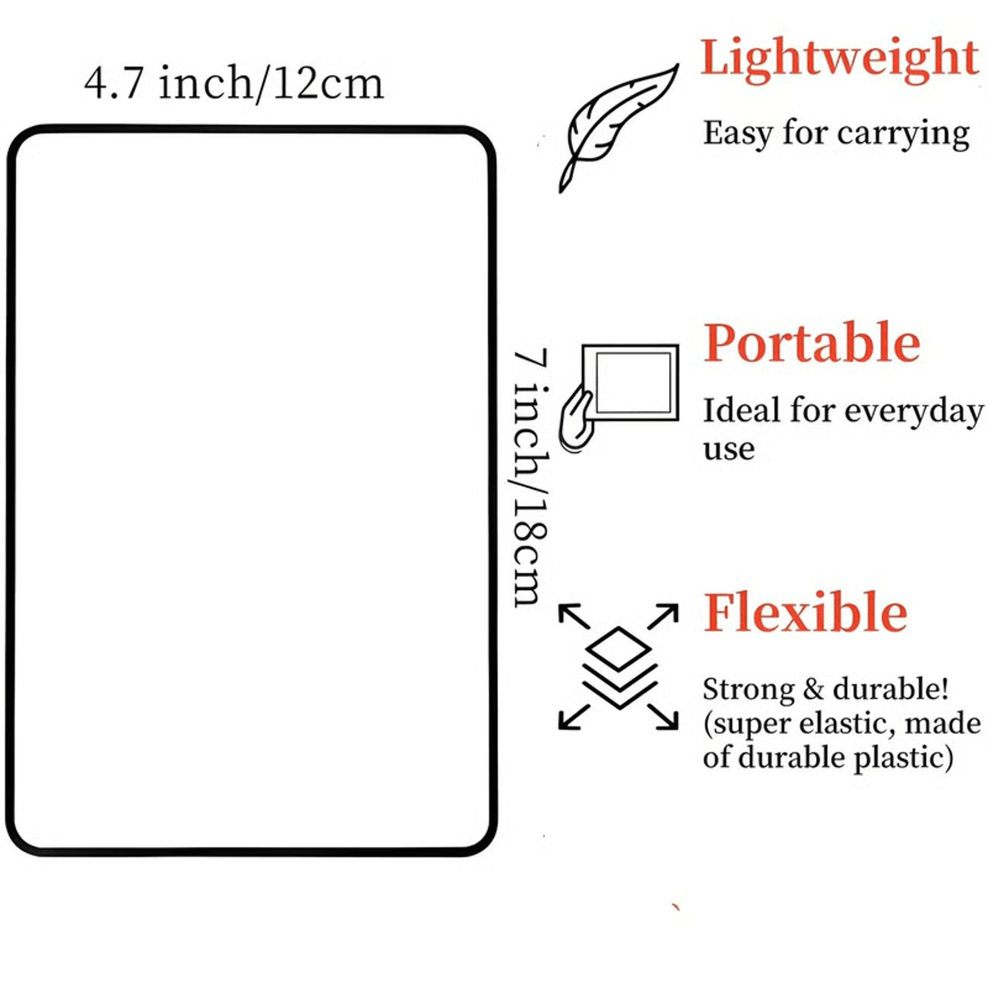 Full Page Magnifying Sheet For Smooth Reading Clear Text And Less Eye Strain 8