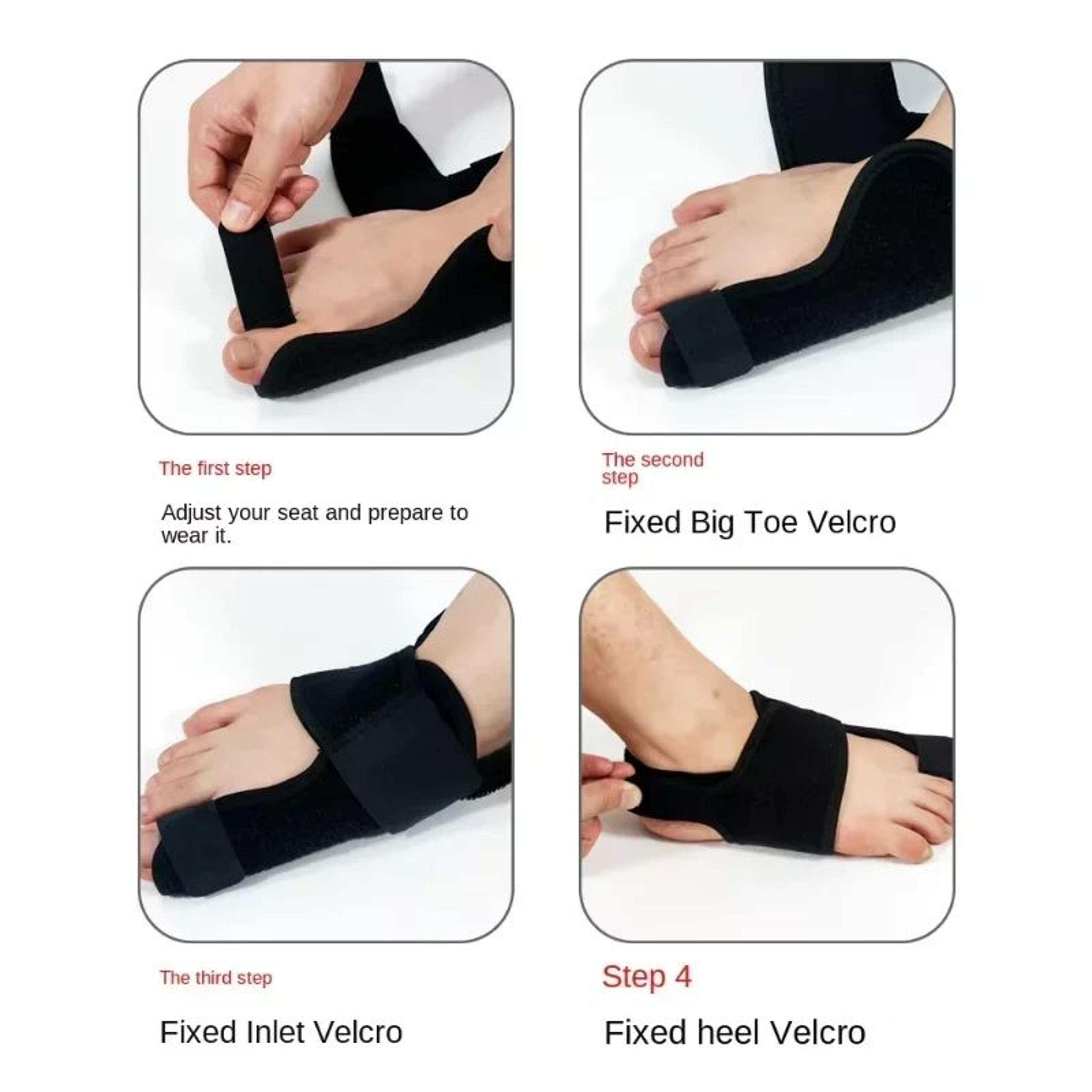 Soft Silicone Bunion Corrector Toe Separator  Hallux Valgus Orthotic Support 5