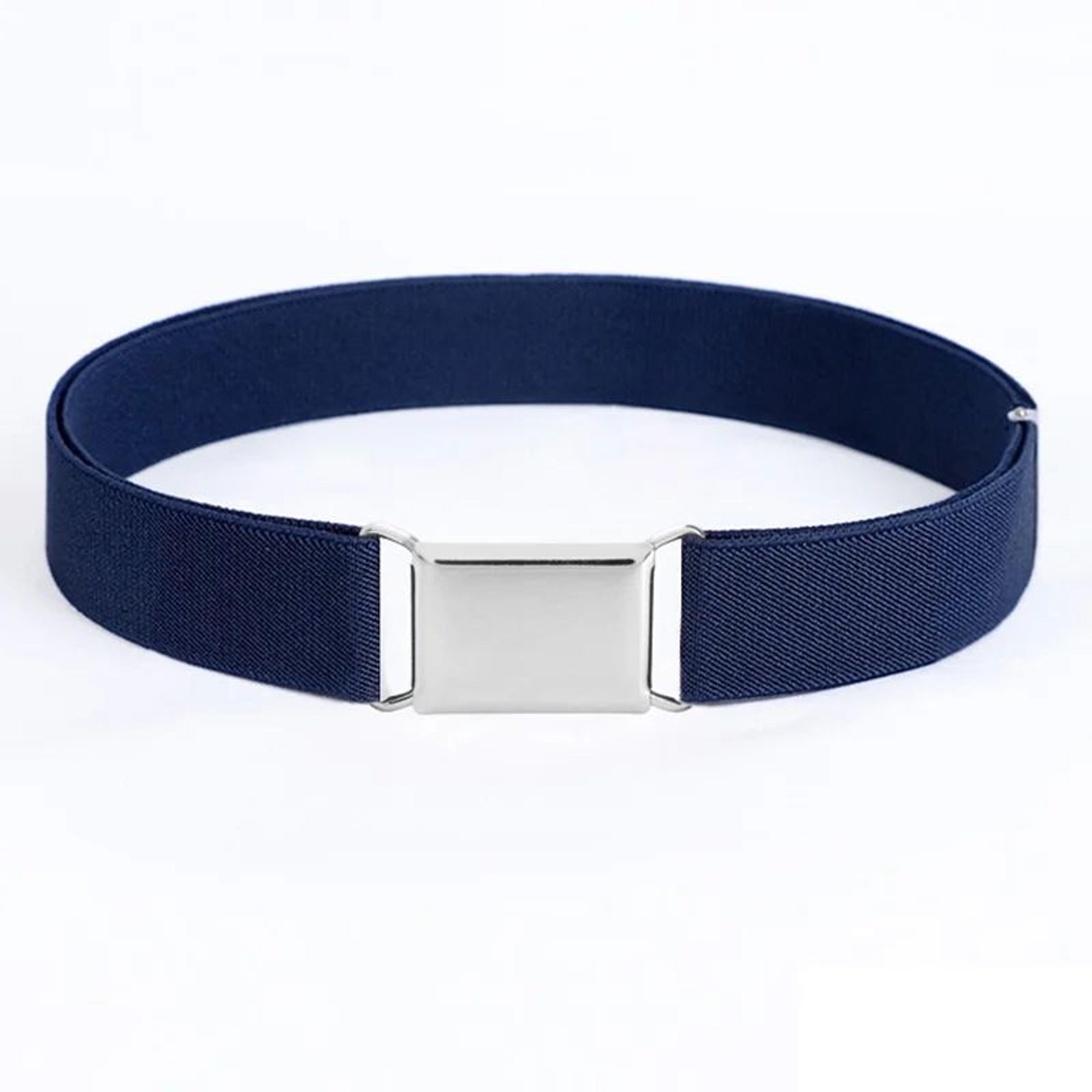 Womens Adjustable Elastic Invisible Waist Belt With Square Buckle  Comfortable Stretch Belt For Jea 7