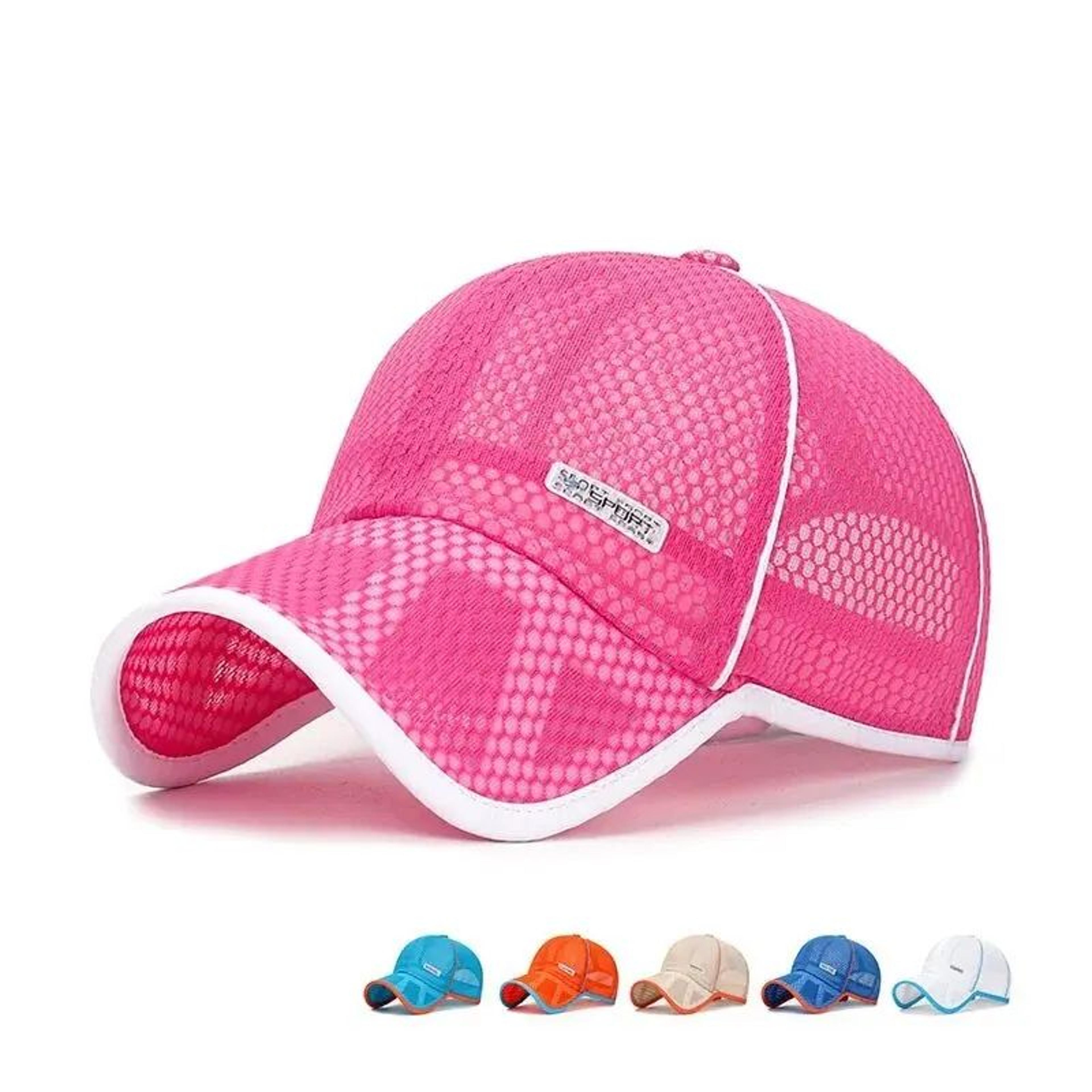 Kids Summer Mesh Sun Protection Baseball Cap  Breathable Outdoor Sports Hat 4