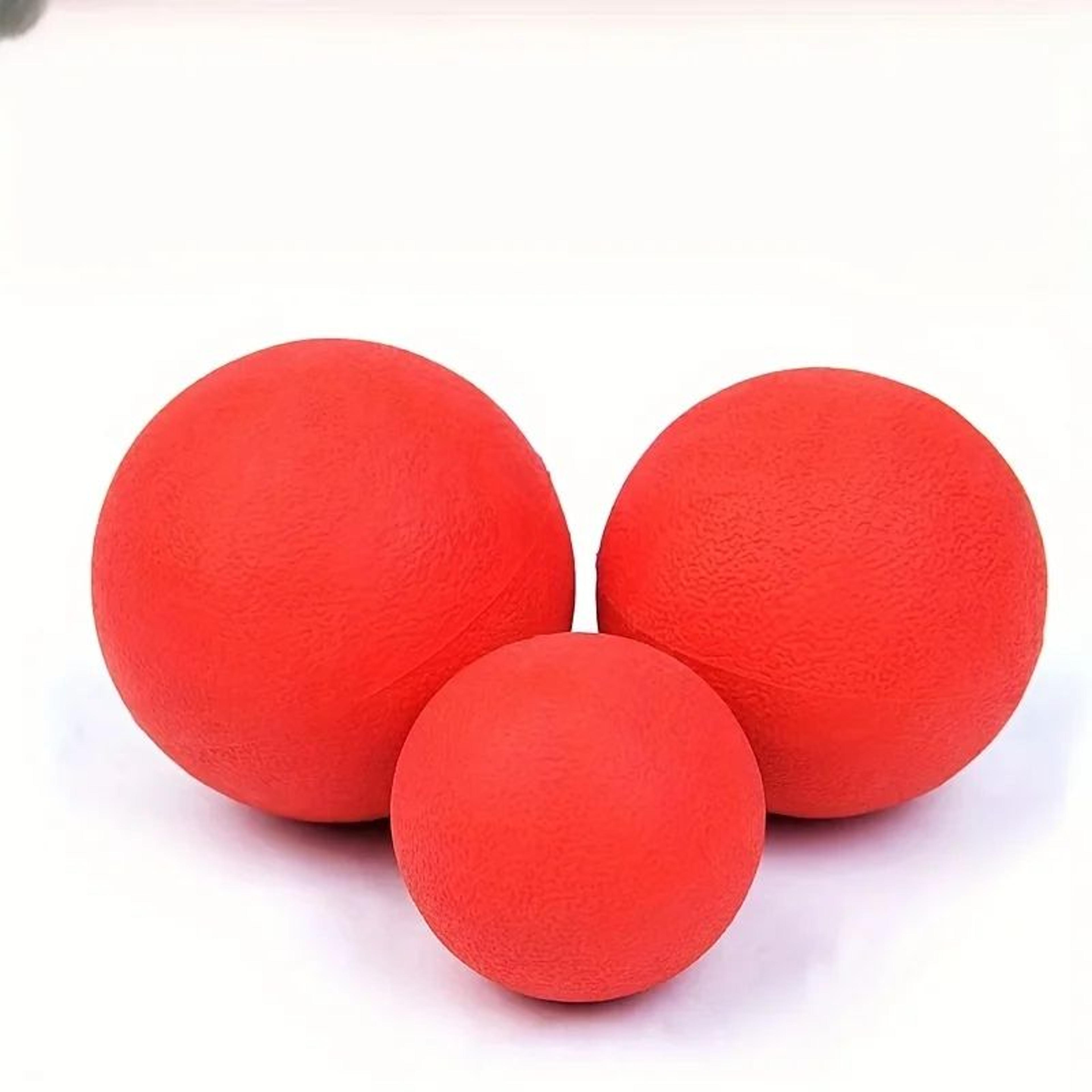 Indestructible Rubber Dog Chew Ball For Aggressive Chewers  Interactive Teeth Cleaning Dog Toy 3