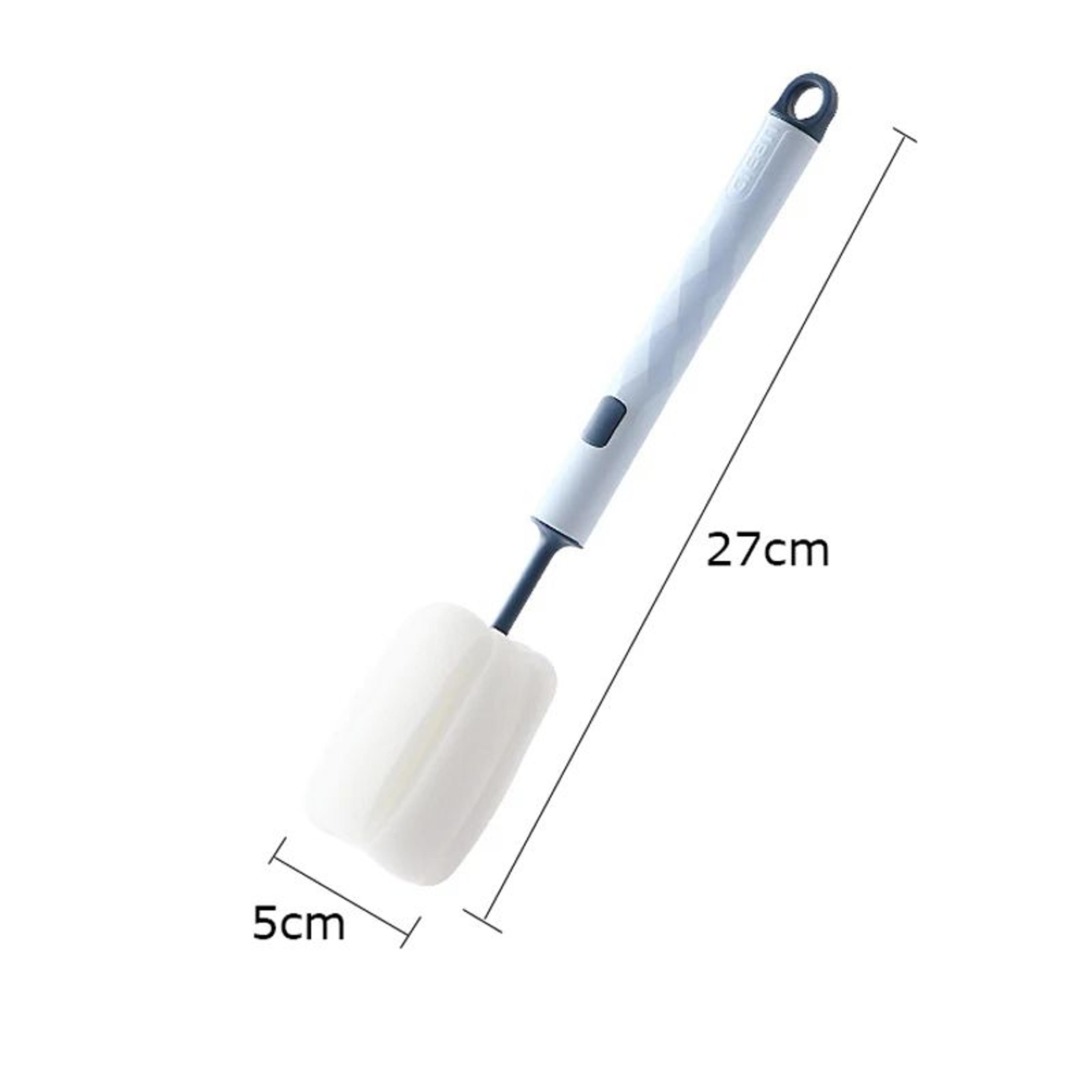 360 Rotating Baby Bottle Brush Set With Pacifier  Nipple Cleaner 3