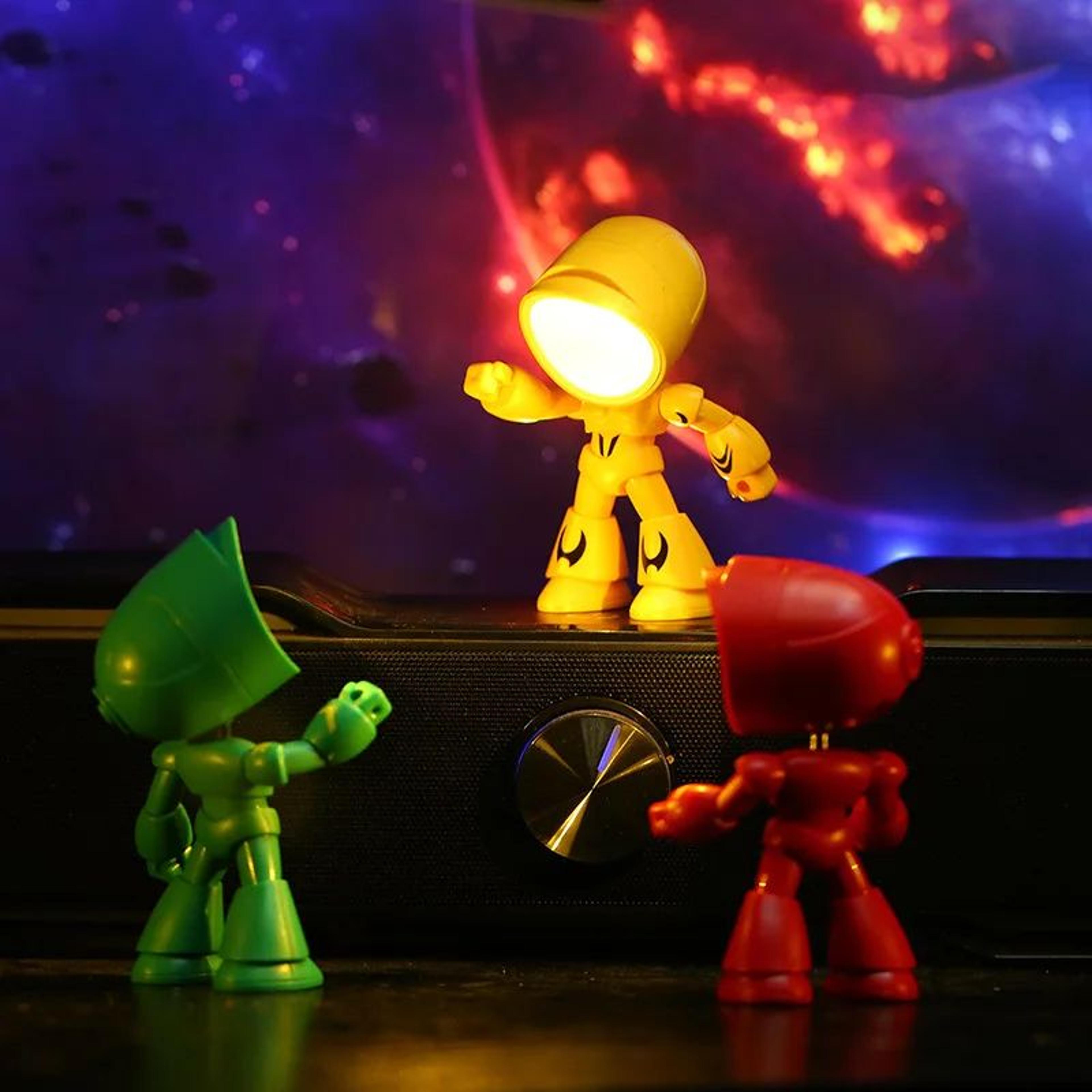 Mini Cartoon Folding LED Desk Lamp  Adjustable Dimmable Battery Powered Night Light 5