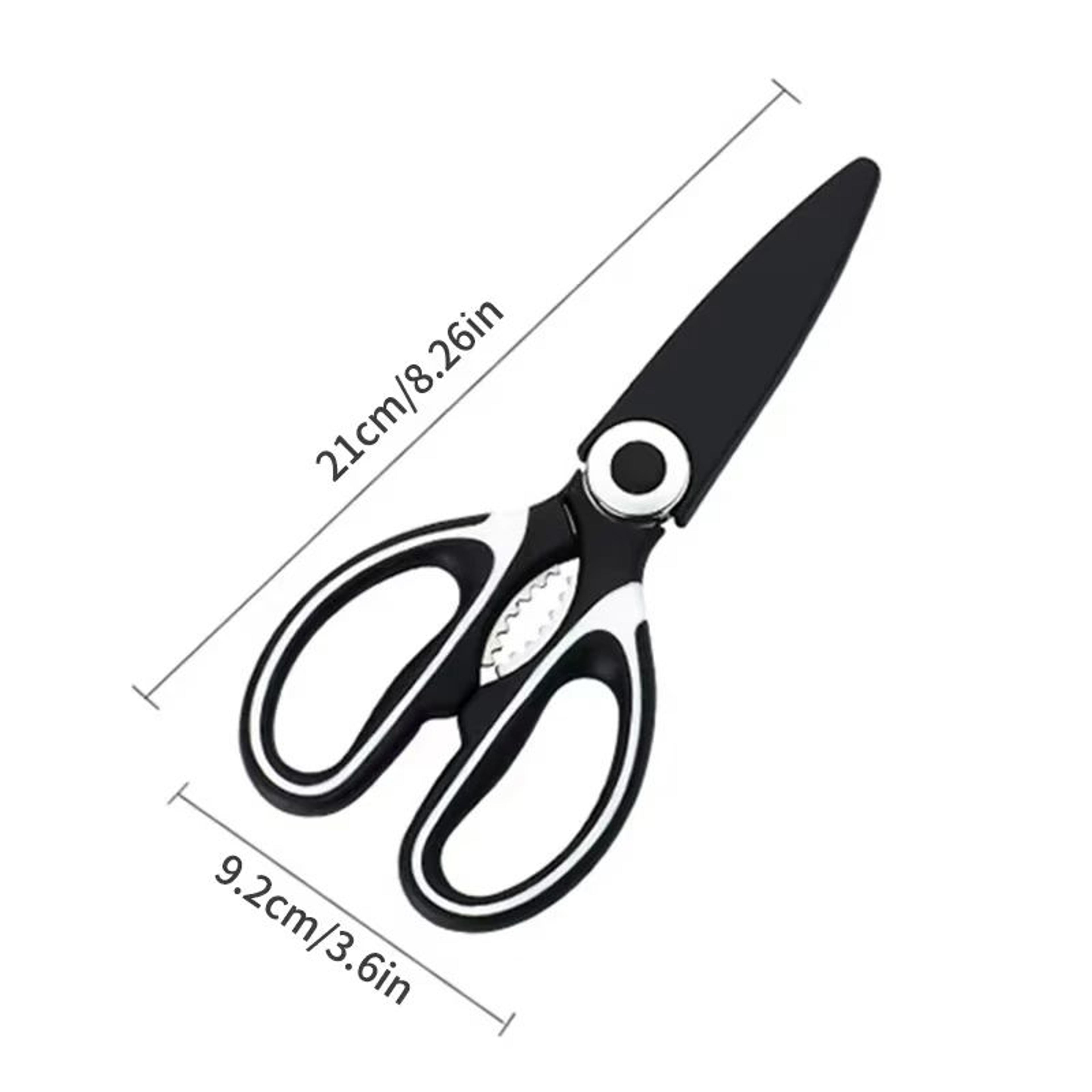 Heavy Duty Stainless Steel Kitchen Scissors  Multifunction Poultry Fish  Vegetable Shears 5