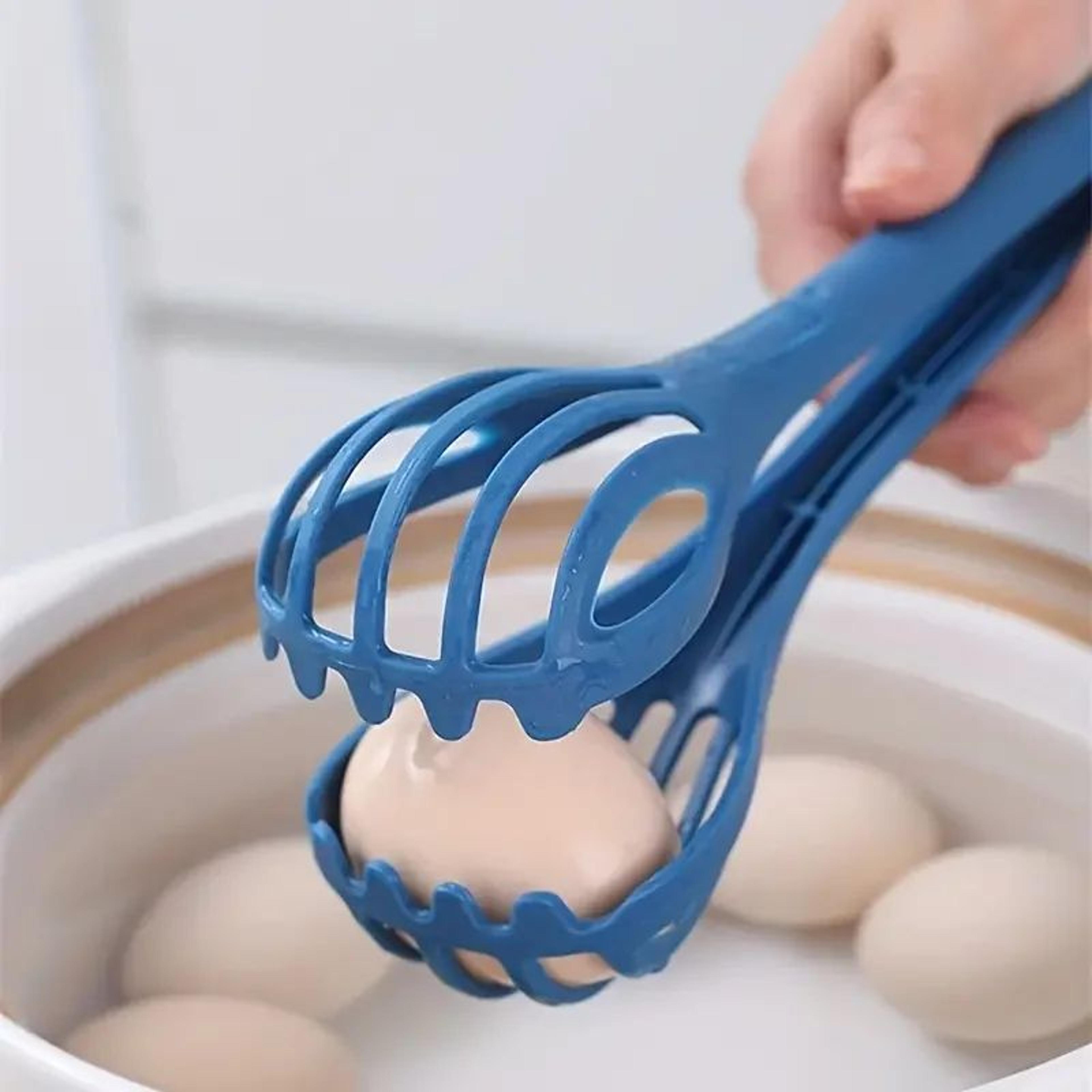 3in1 Multifunction Egg Beater  Food Tongs  Manual Whisk Milk Mixer  Egg Separator Kitchen Tool 3