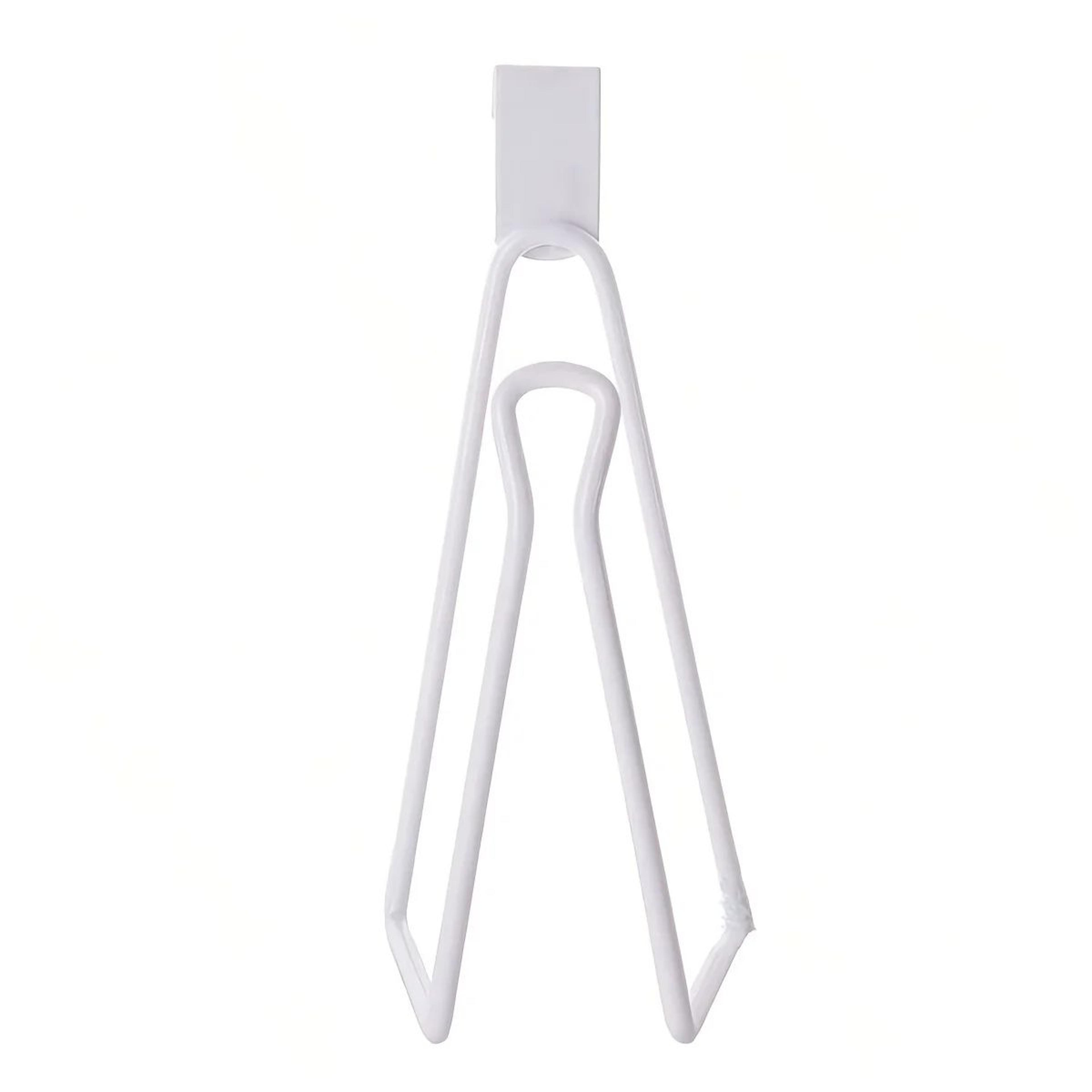 NoDrill Wall Mount Toilet Paper Holder  SpaceSaving Bathroom Tissue Roll Hanger With Painted Finish 6